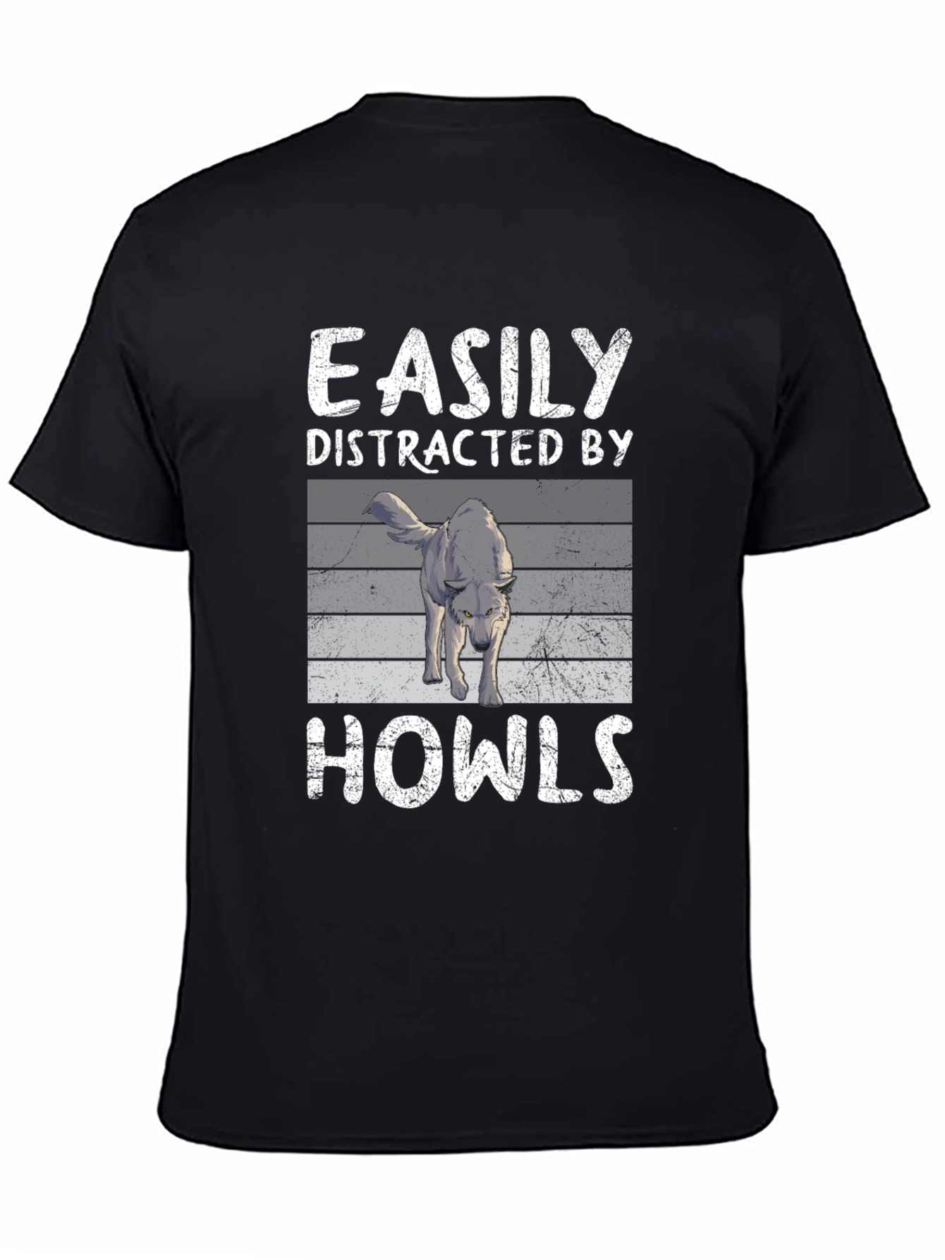 Easily Distracted By Howls Graphic Tee