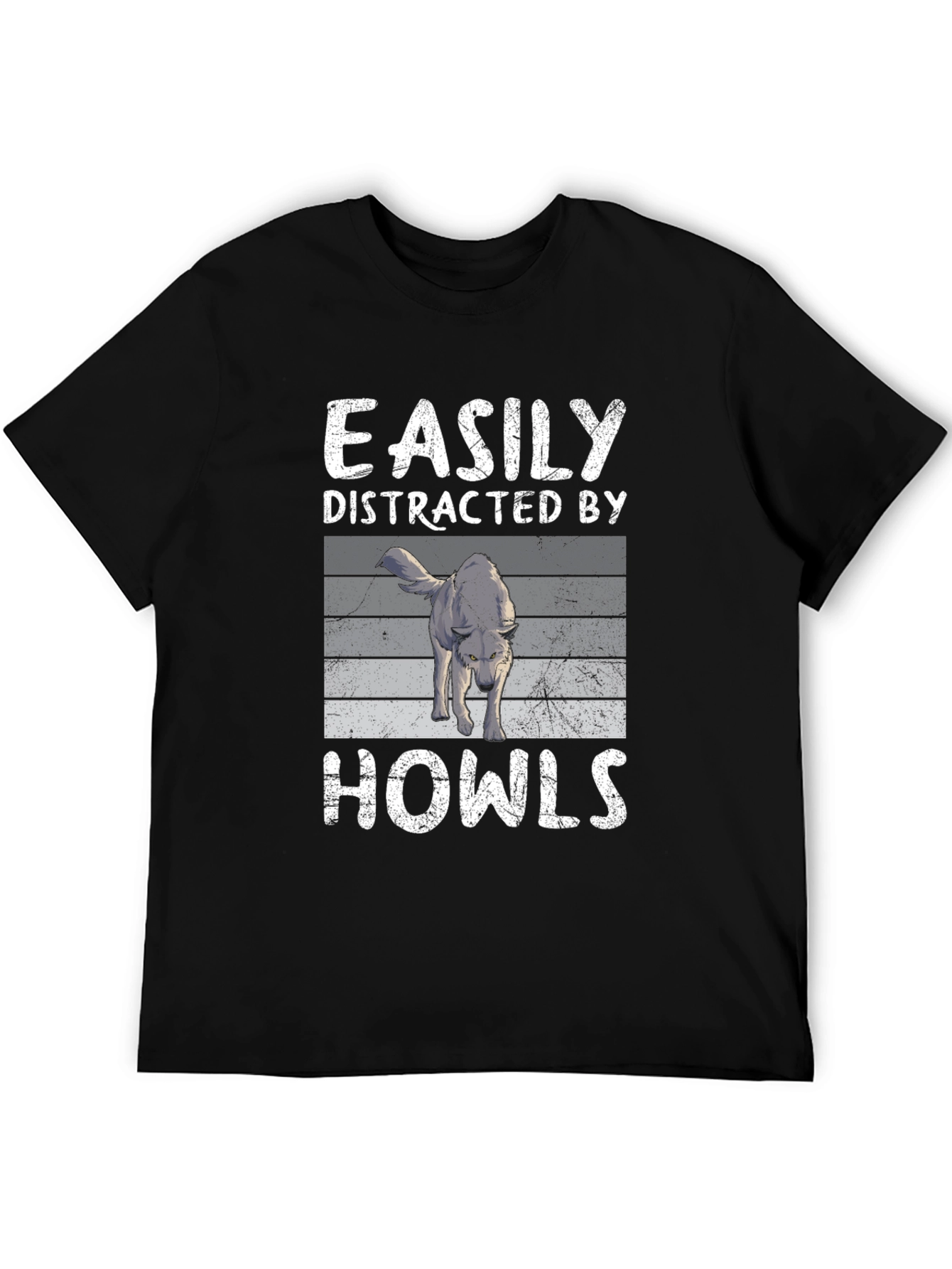 Easily Distracted By Howls Graphic Tee