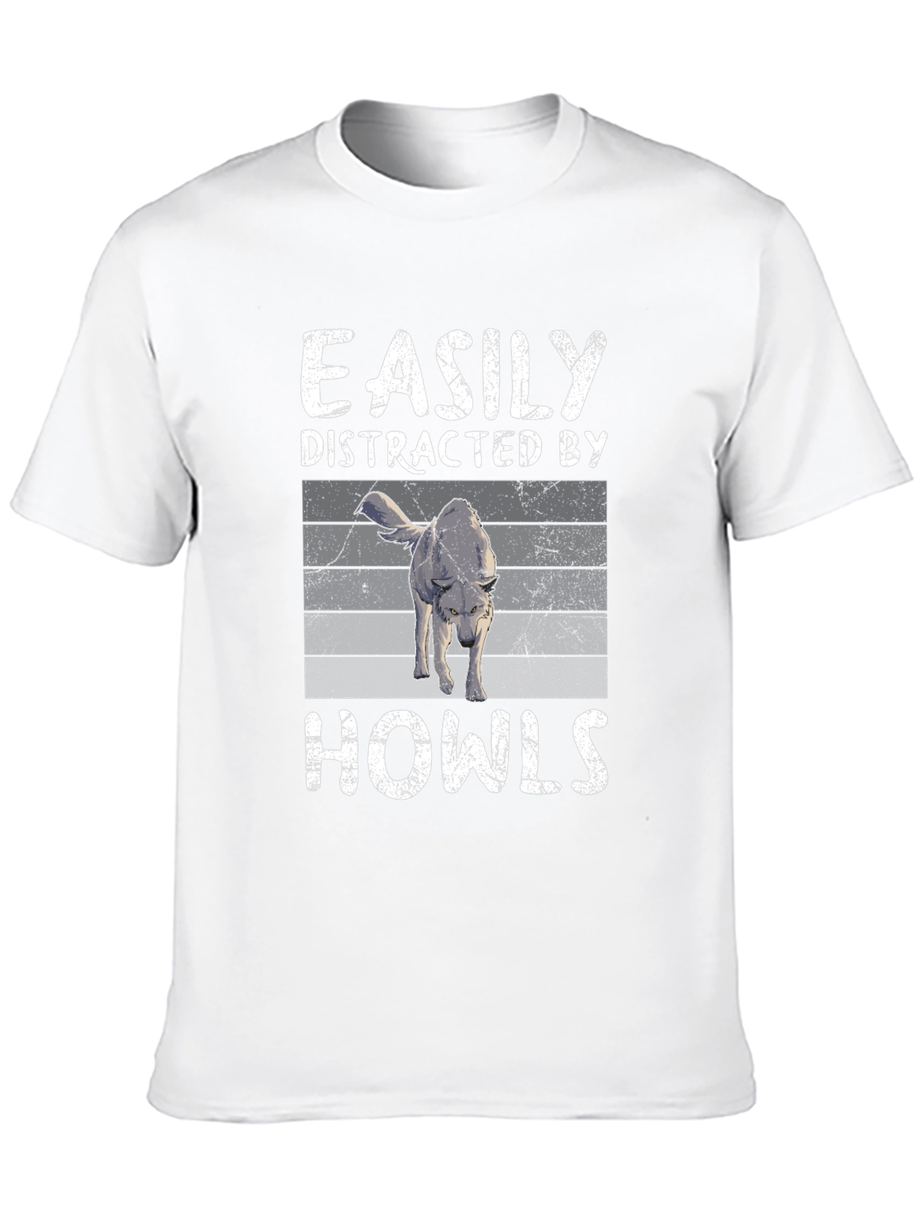 Easily Distracted By Howls Graphic Tee