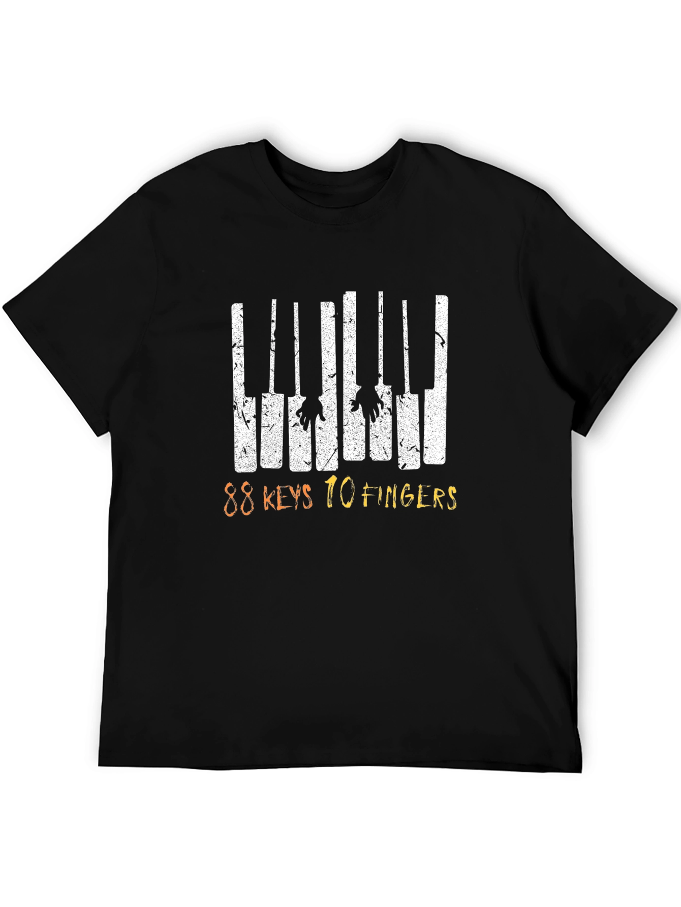 88 Keys 10 Fingers Graphic Tee