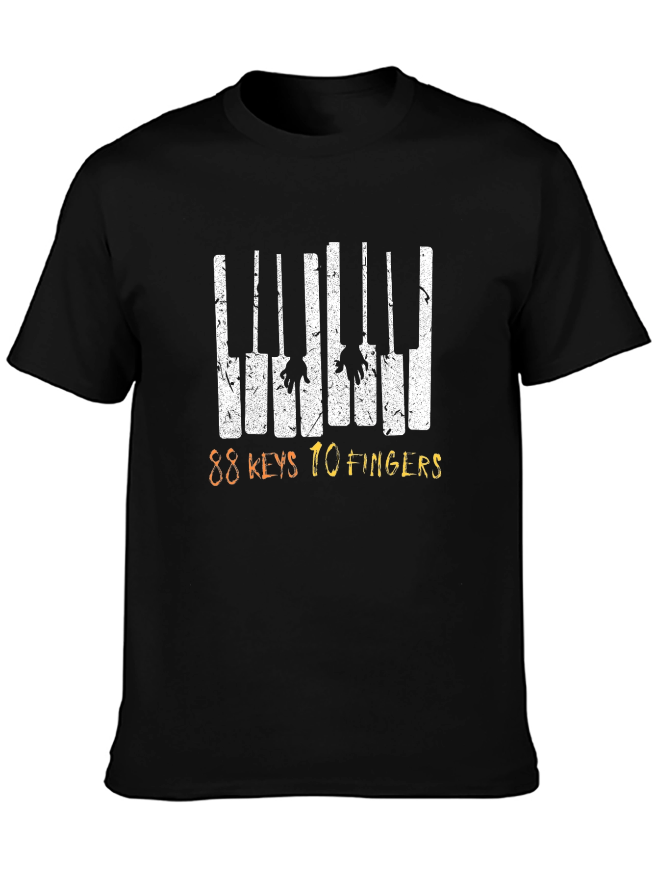 88 Keys 10 Fingers Graphic Tee