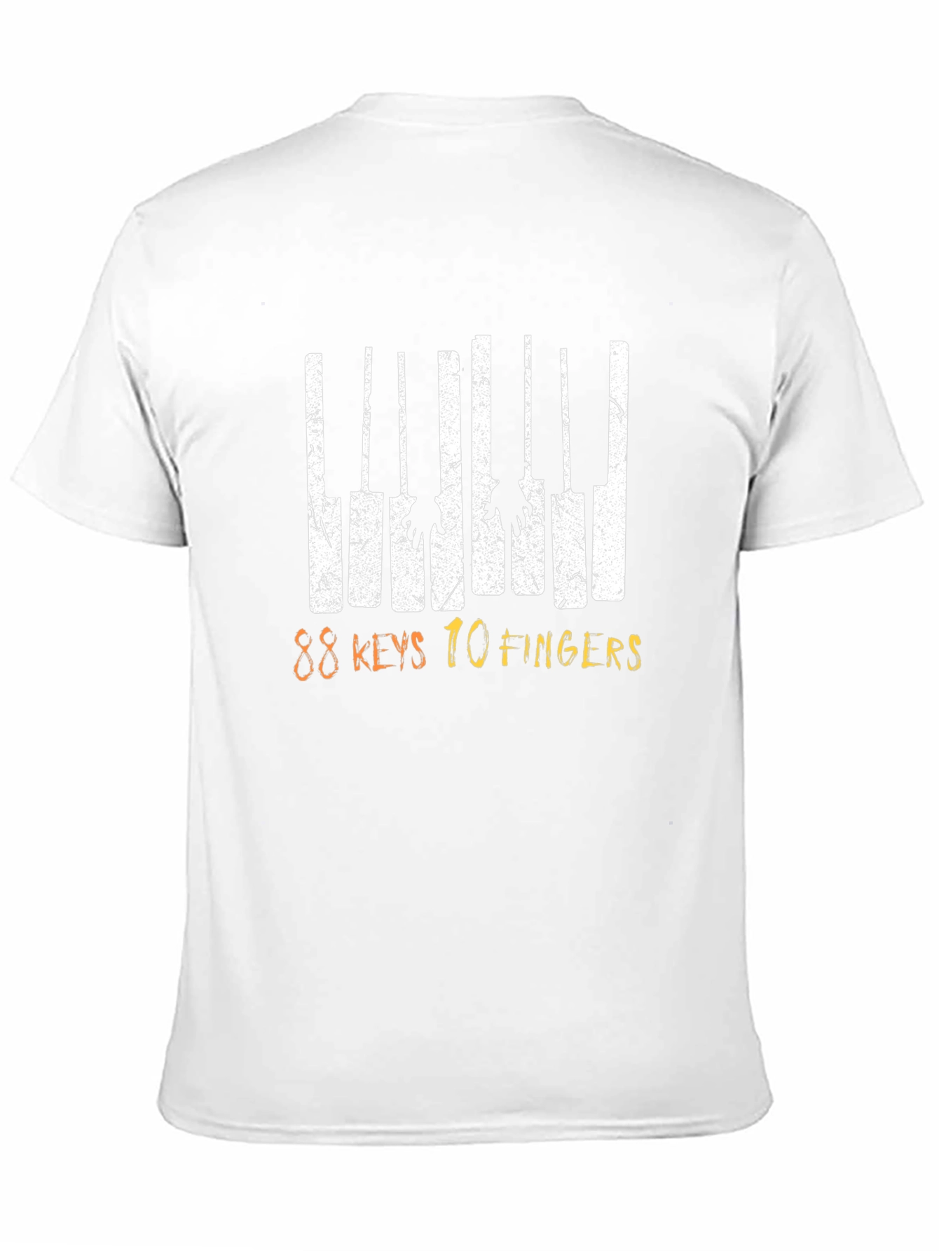 88 Keys 10 Fingers Graphic Tee
