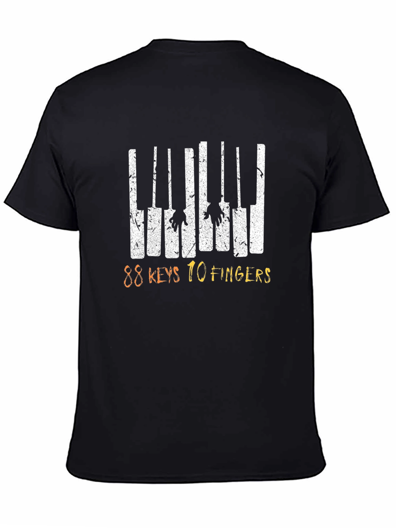 88 Keys 10 Fingers Graphic Tee