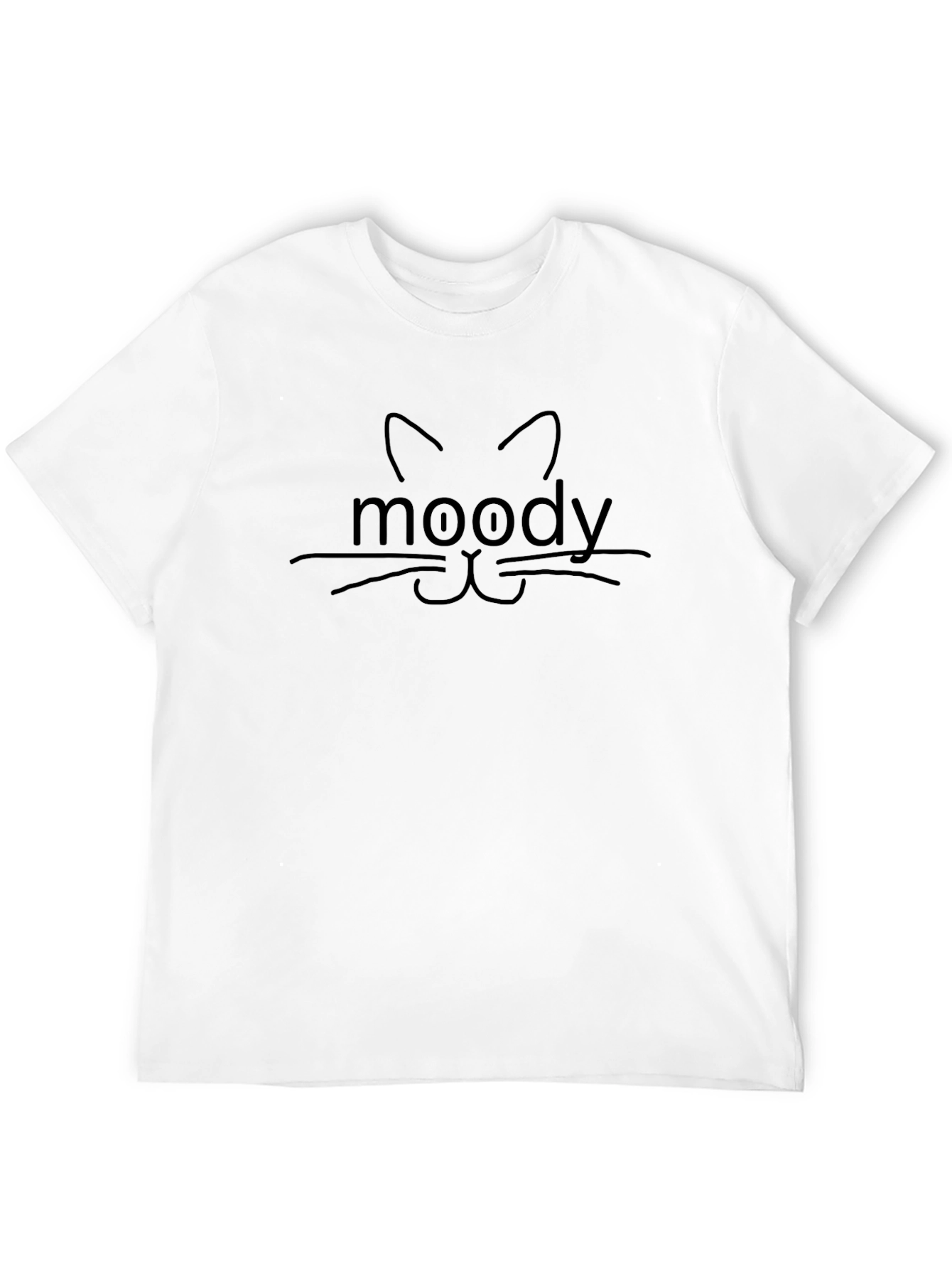 Moody Cat T-Shirt - Unisex Graphic Tee