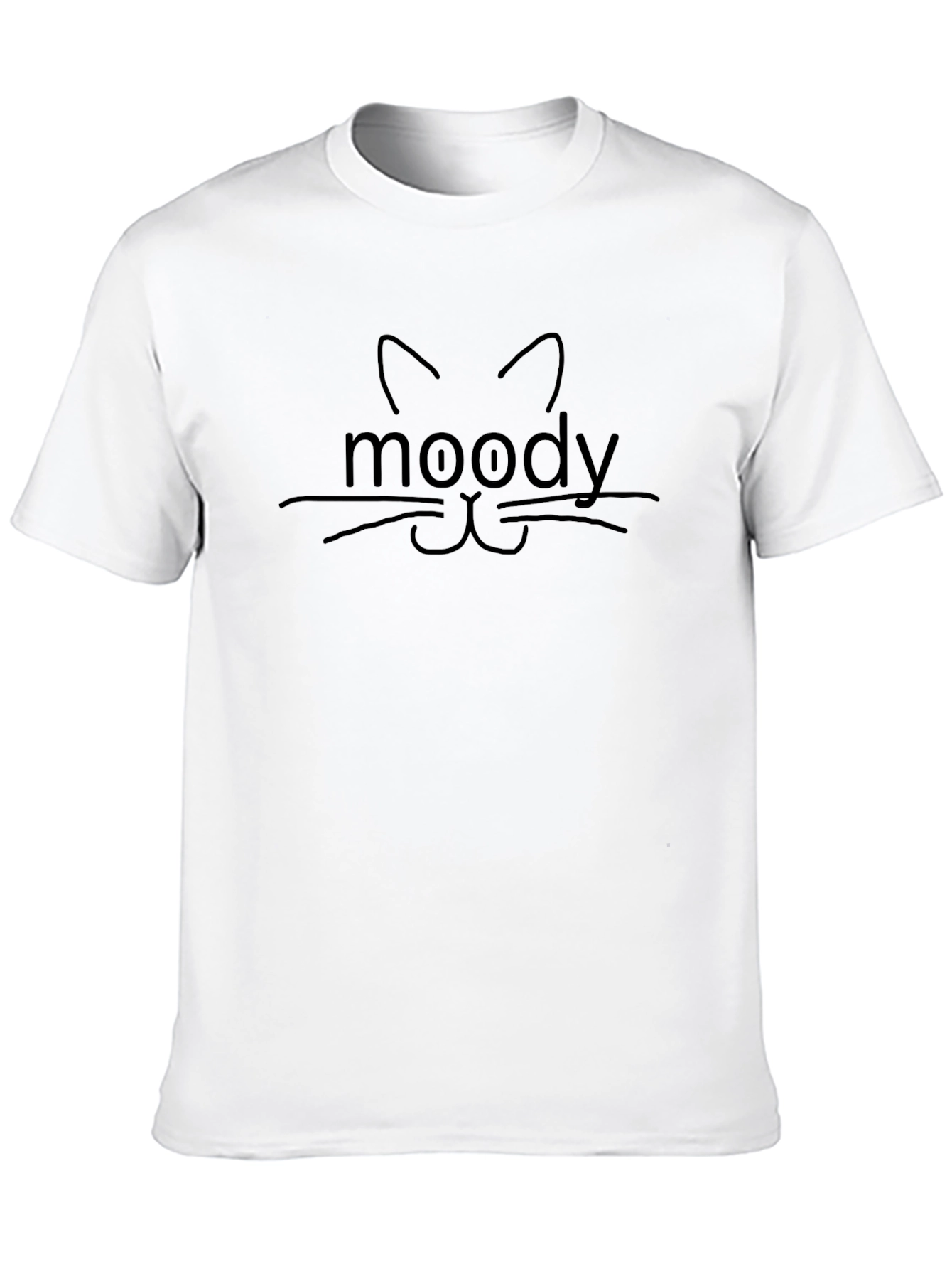Moody Cat T-Shirt - Unisex Graphic Tee