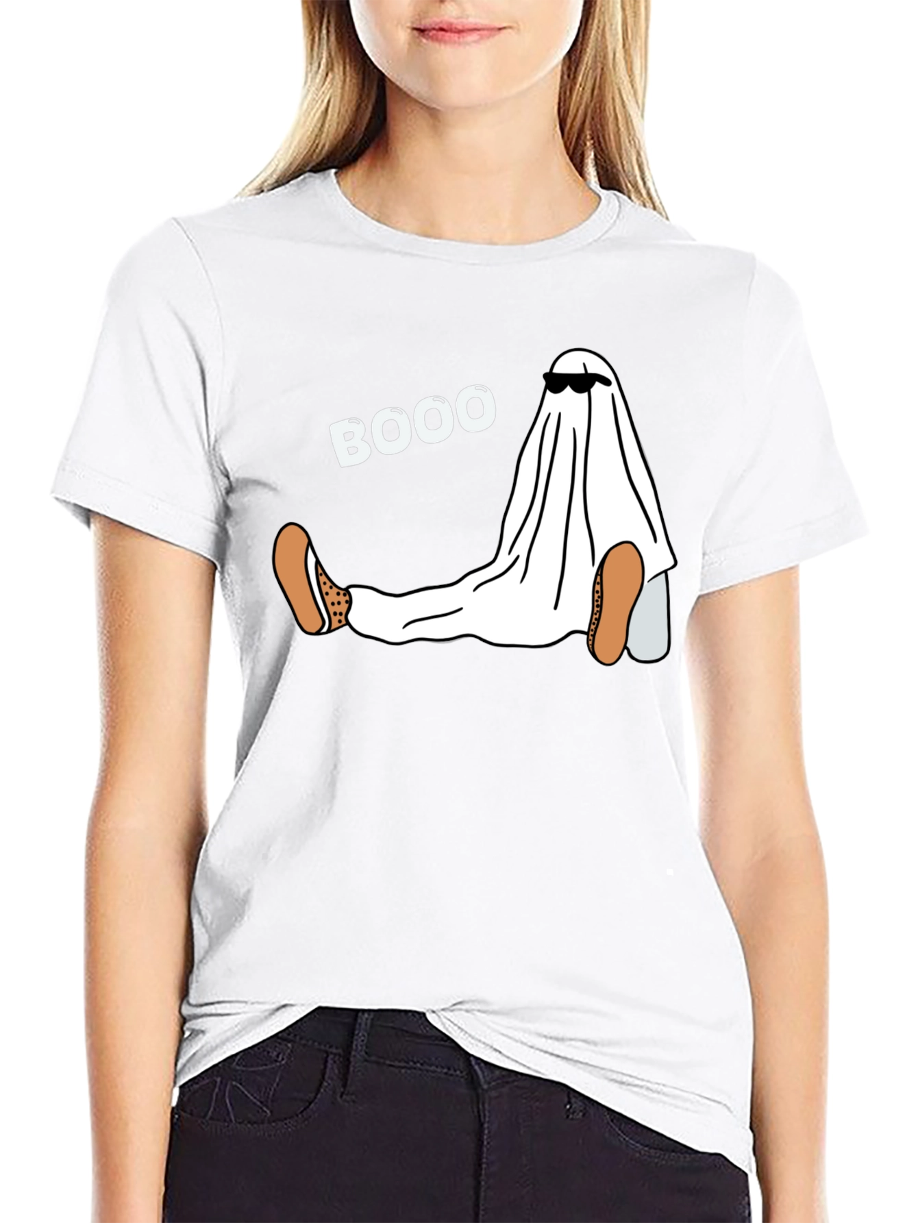 Funny Halloween Ghost Boo T-Shirt