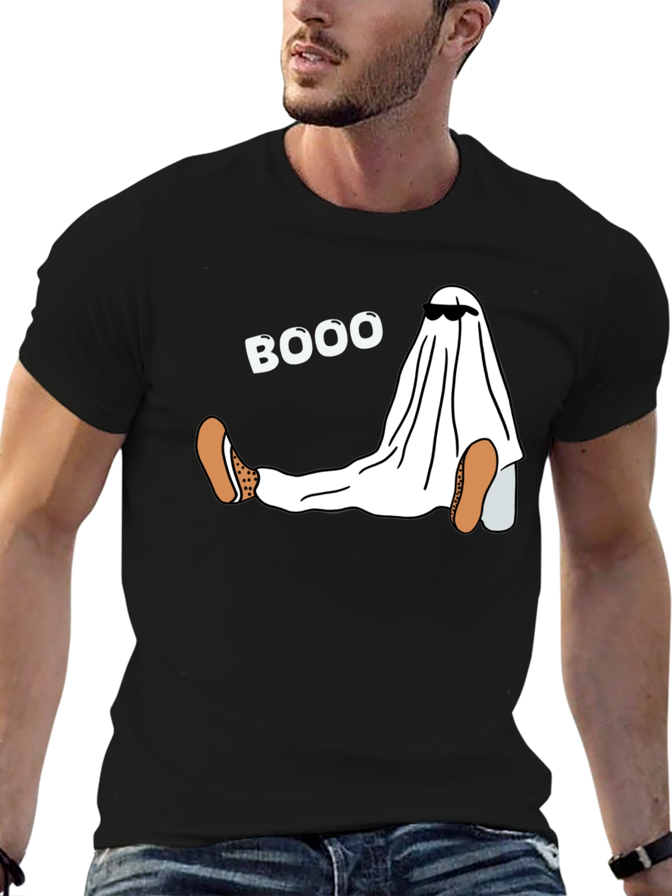 Funny Halloween Ghost Boo T-Shirt