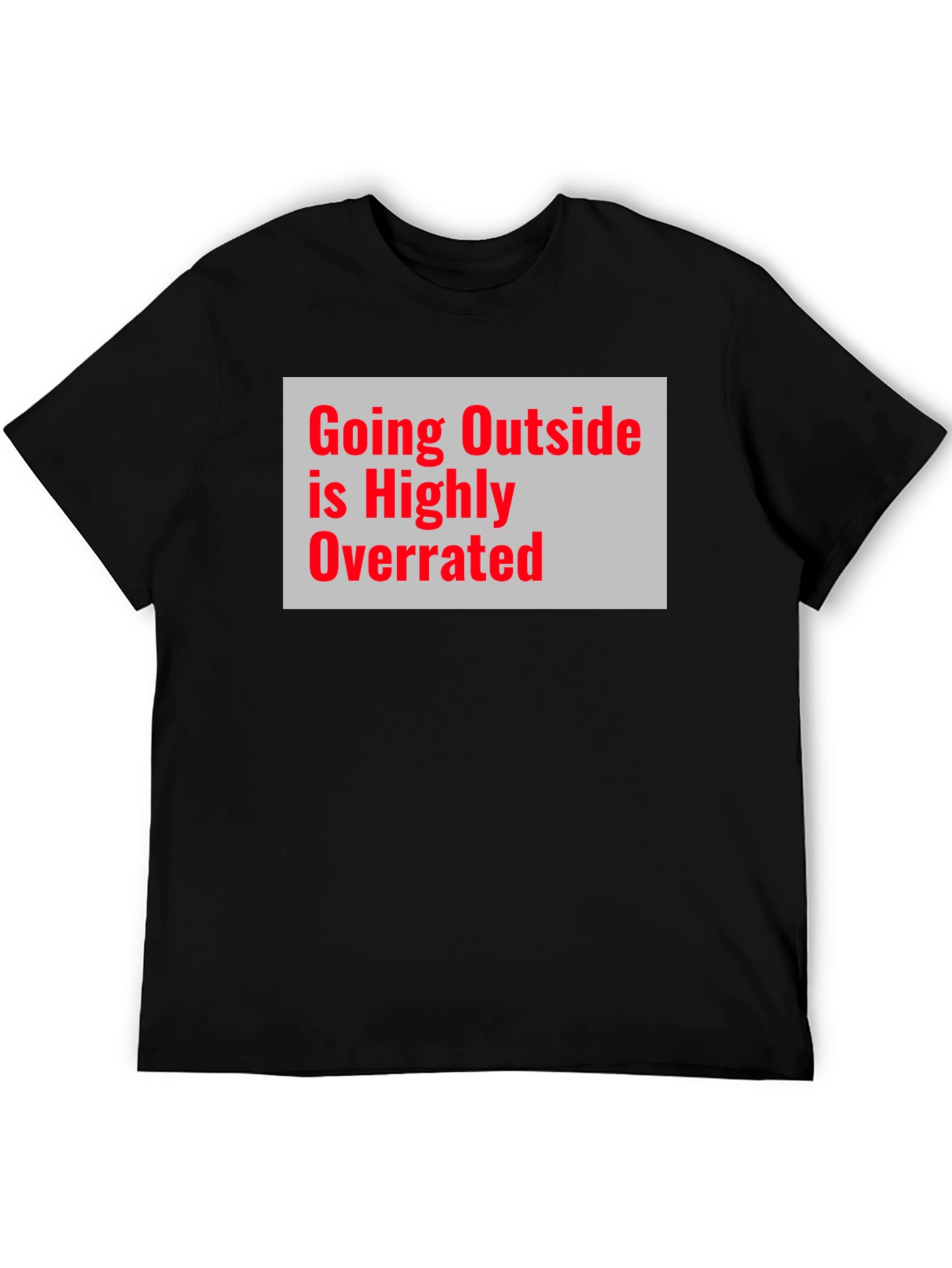Overrated Outdoors Graphic Tee
