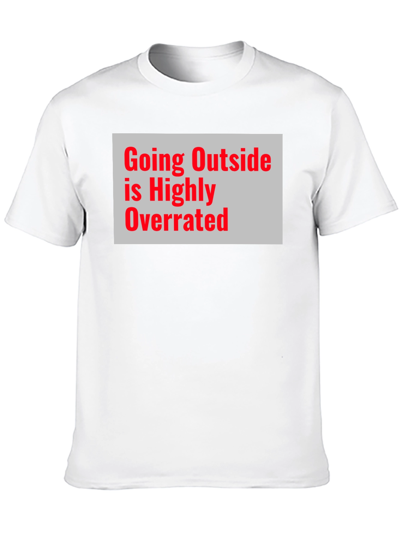 Overrated Outdoors Graphic Tee