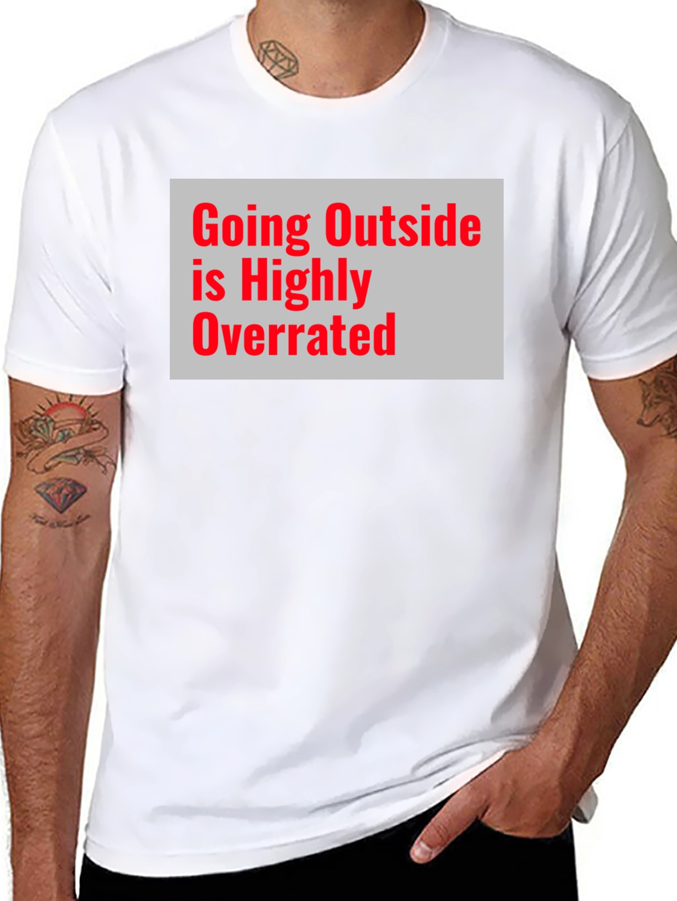 Overrated Outdoors Graphic Tee