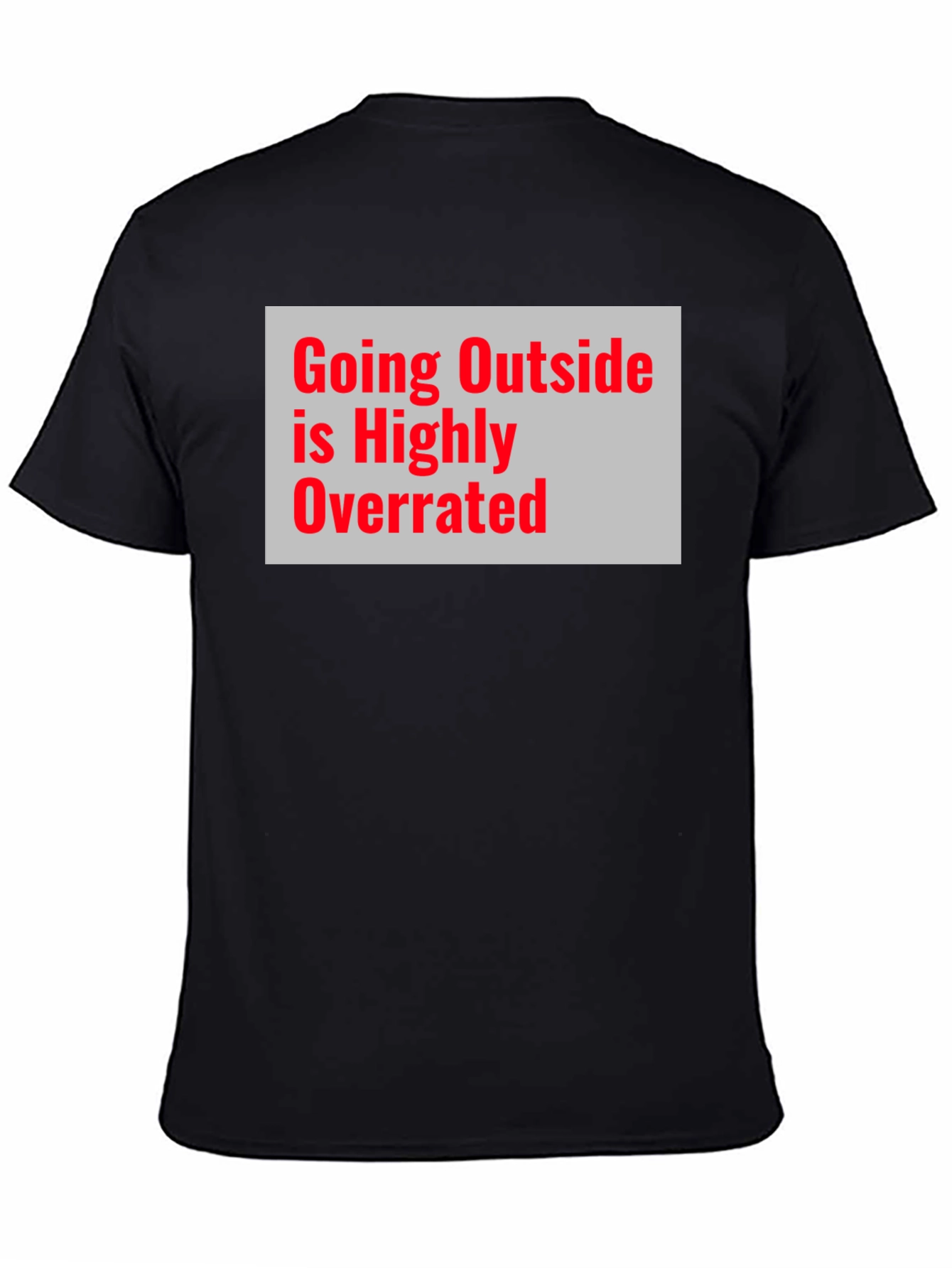 Overrated Outdoors Graphic Tee
