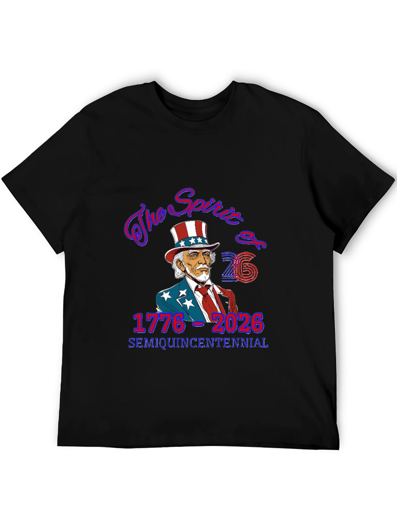 Semi-Quincentennial USA Patriotic T-Shirt
