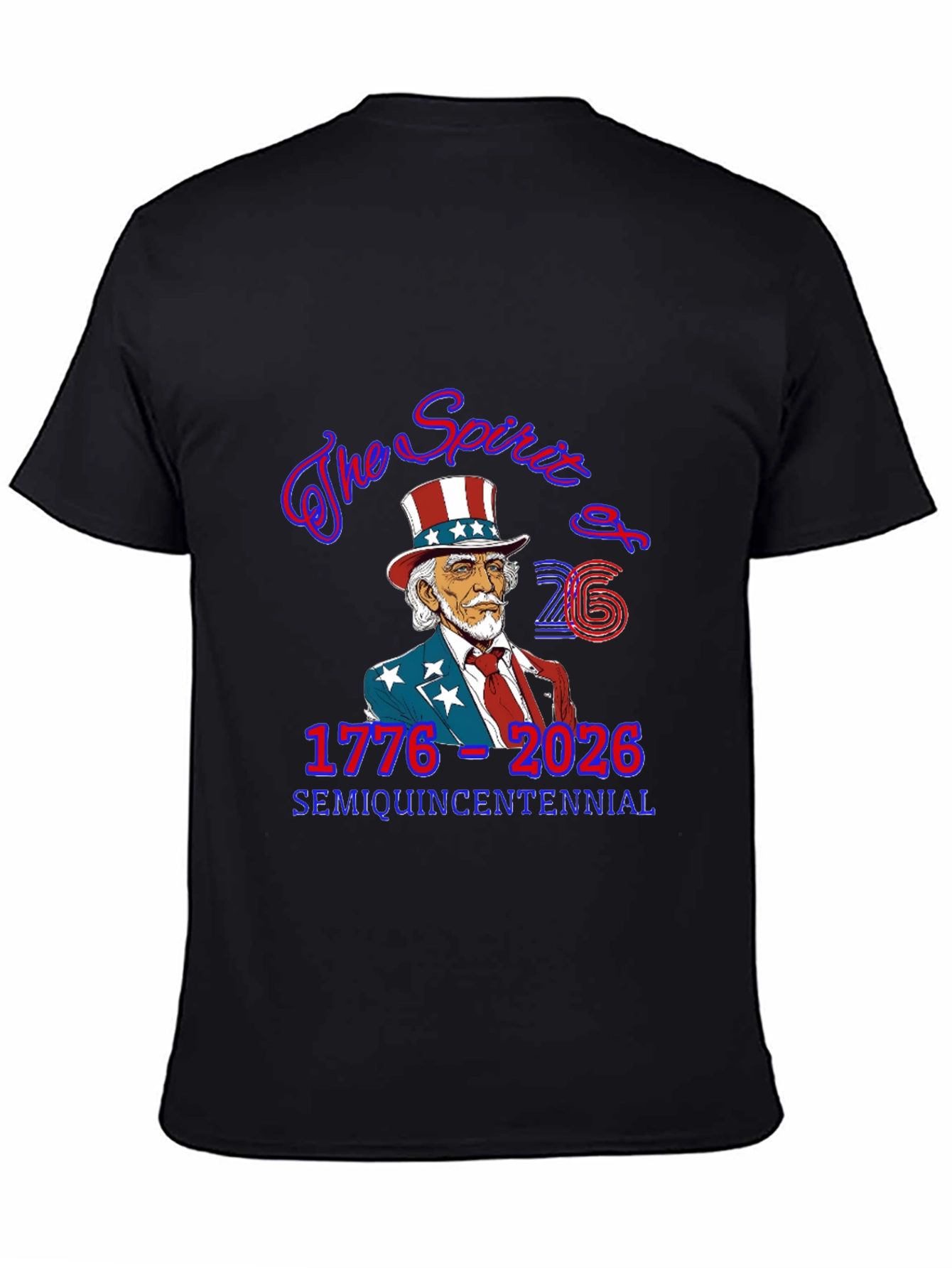 Semi-Quincentennial USA Patriotic T-Shirt