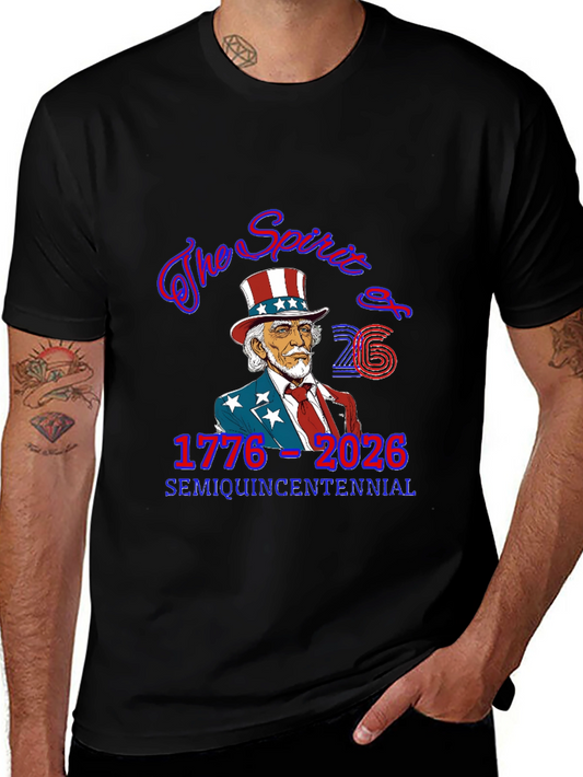 Semi-Quincentennial USA Patriotic T-Shirt