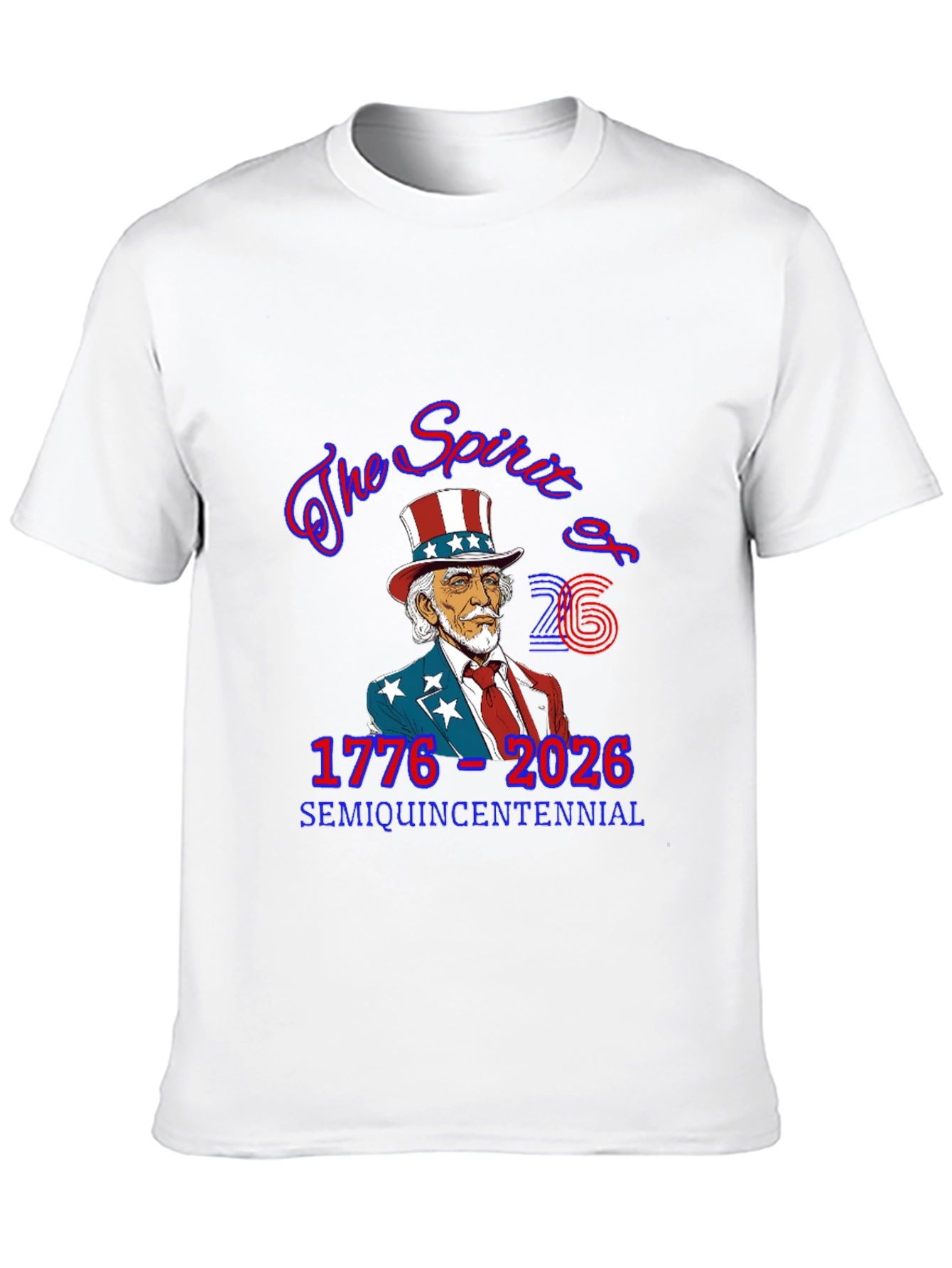 Semi-Quincentennial USA Patriotic T-Shirt