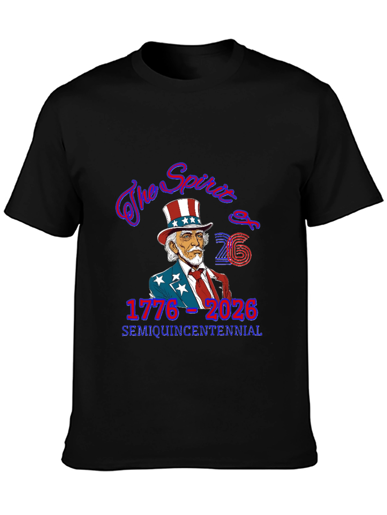 Semi-Quincentennial USA Patriotic T-Shirt