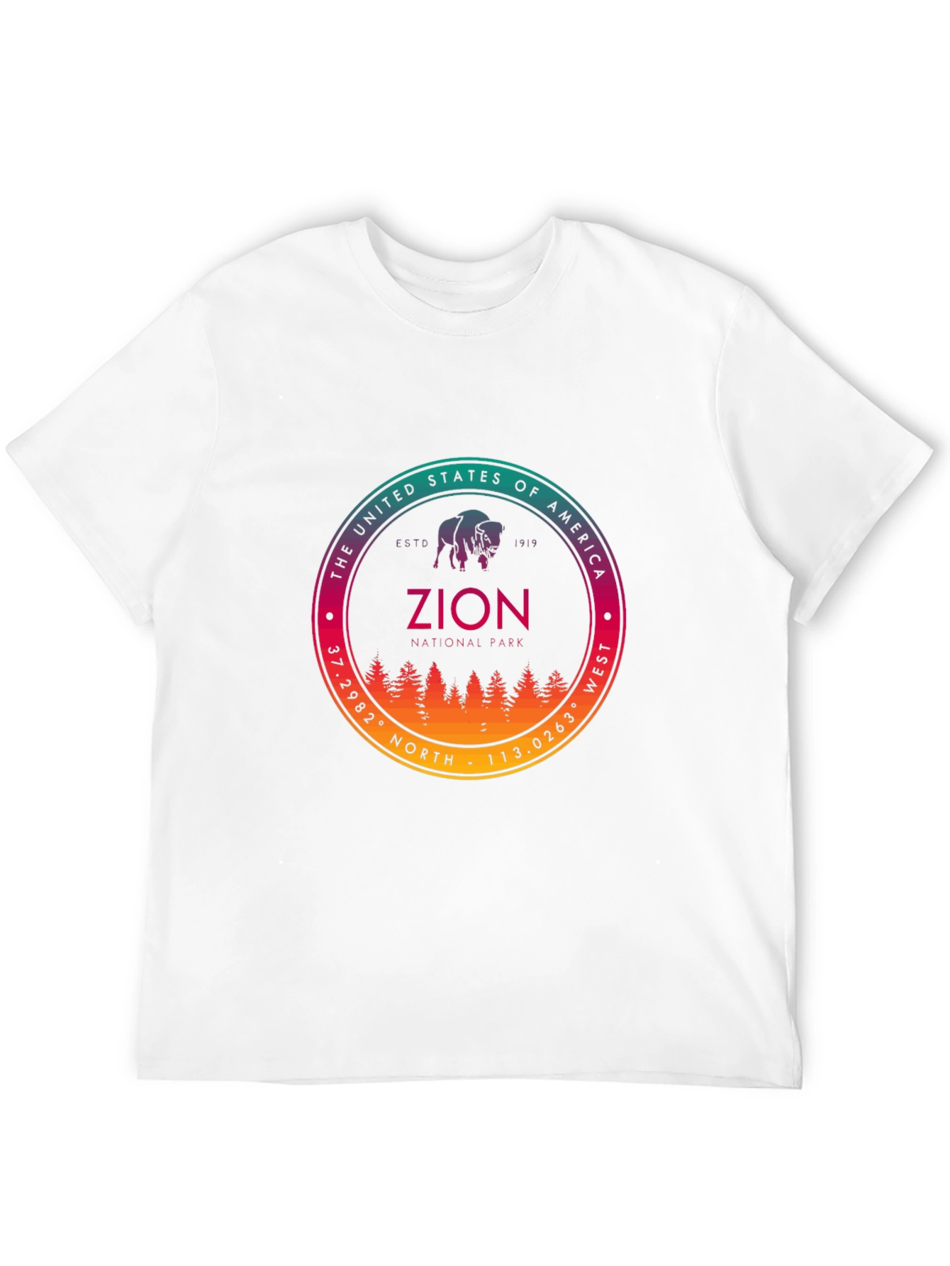 Zion National Park Graphic T-Shirt