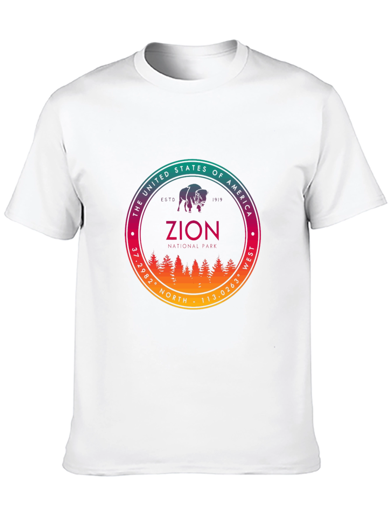 Zion National Park Graphic T-Shirt