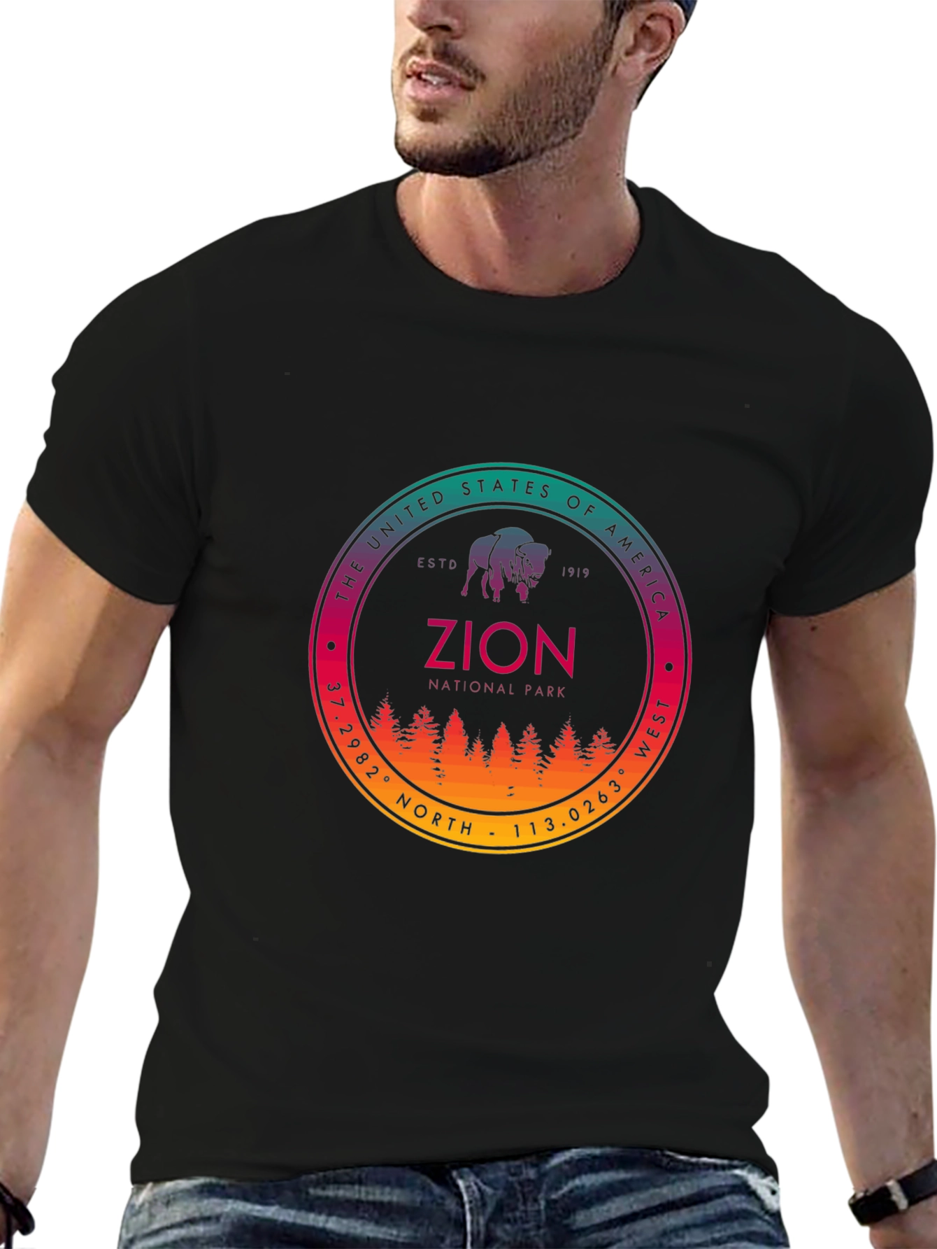 Zion National Park Graphic T-Shirt