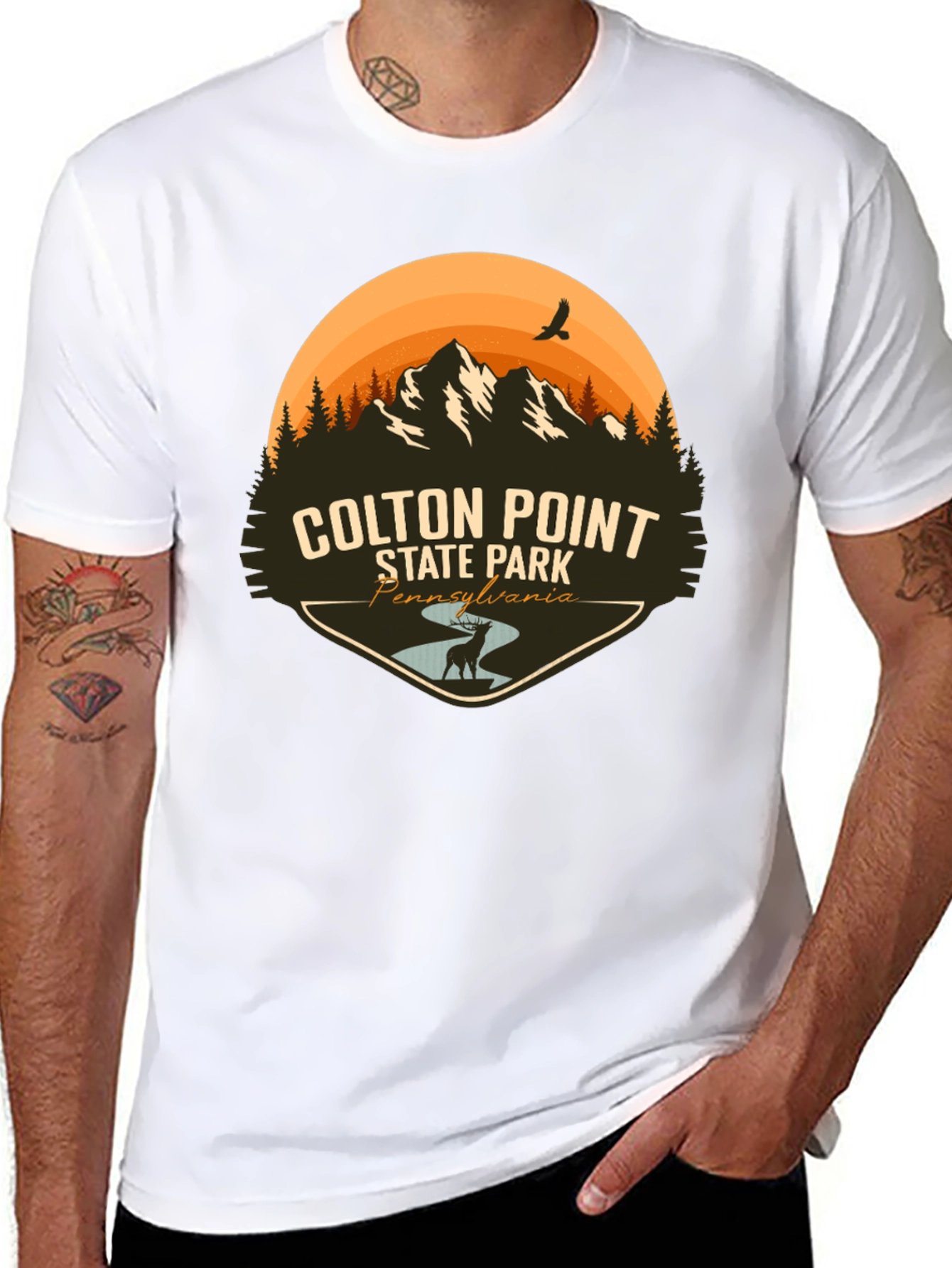 Colton Point State Park T-Shirt - Pennsylvania Souvenir Tee