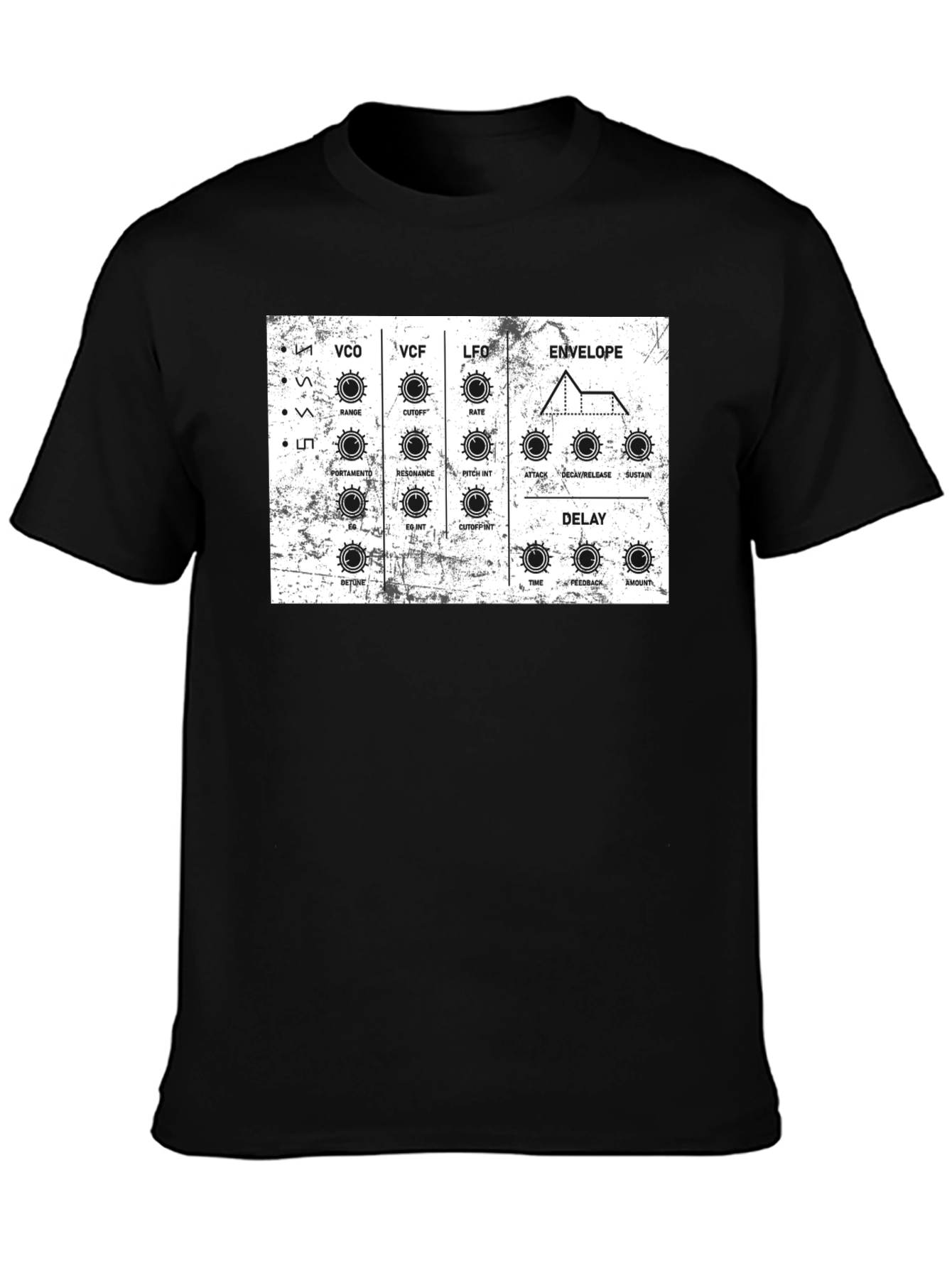Synthesizer Module Graphic Tee - Musician T-Shirt