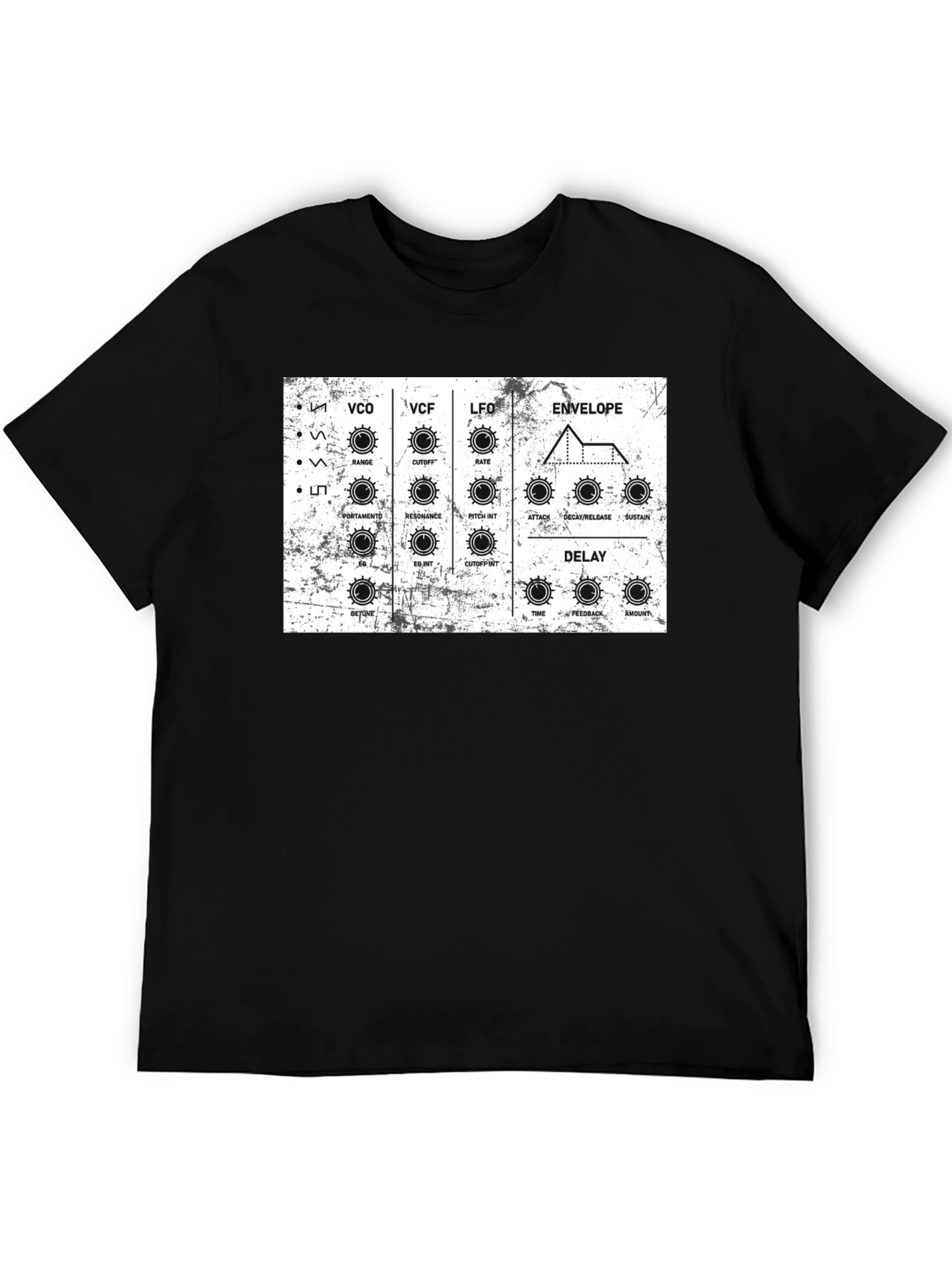 Synthesizer Module Graphic Tee - Musician T-Shirt
