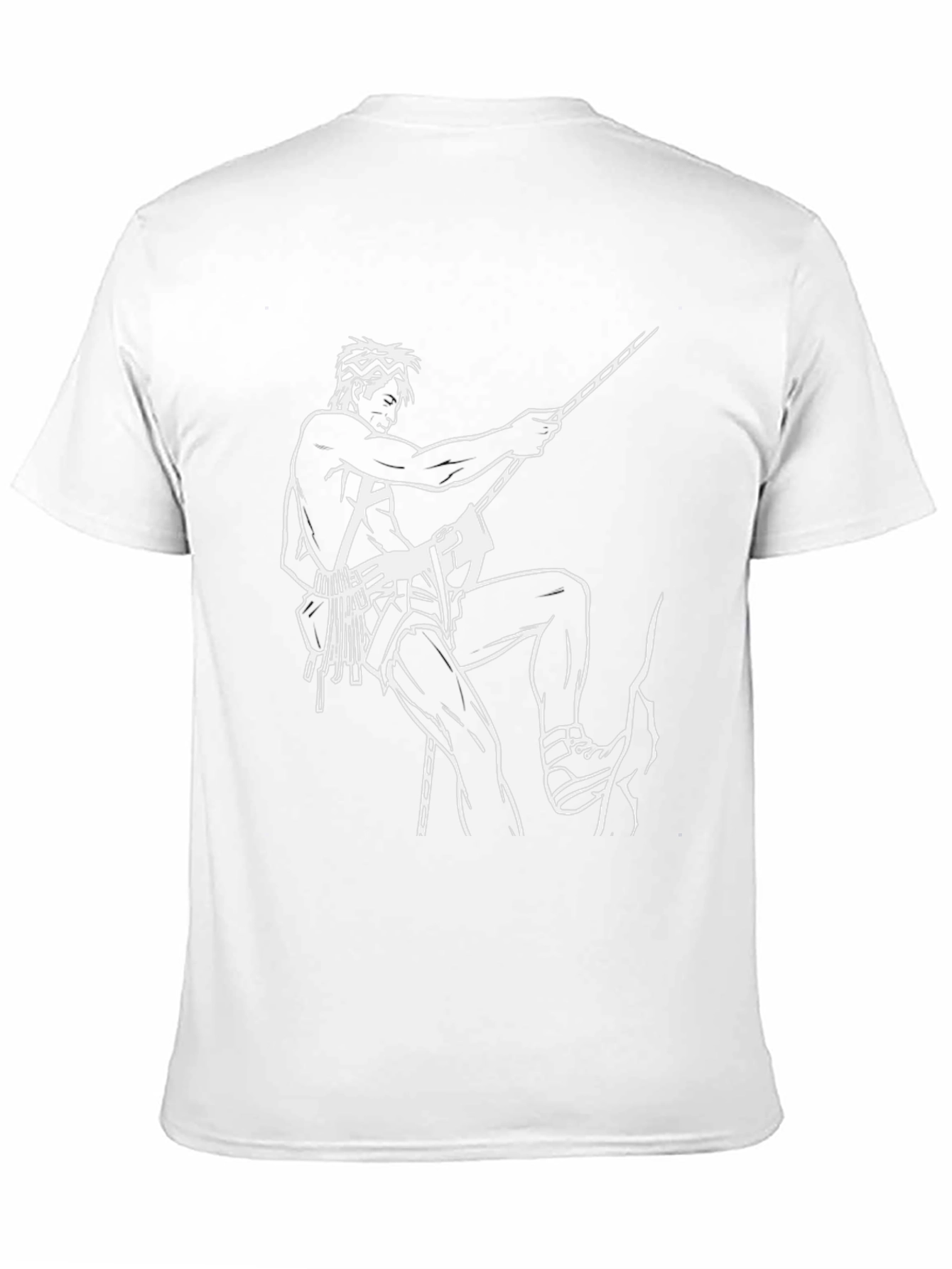 Climbing Man Black T-Shirt