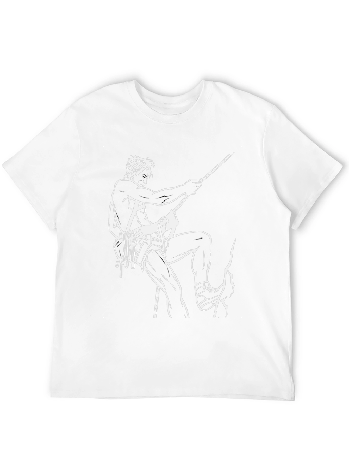 Climbing Man Black T-Shirt