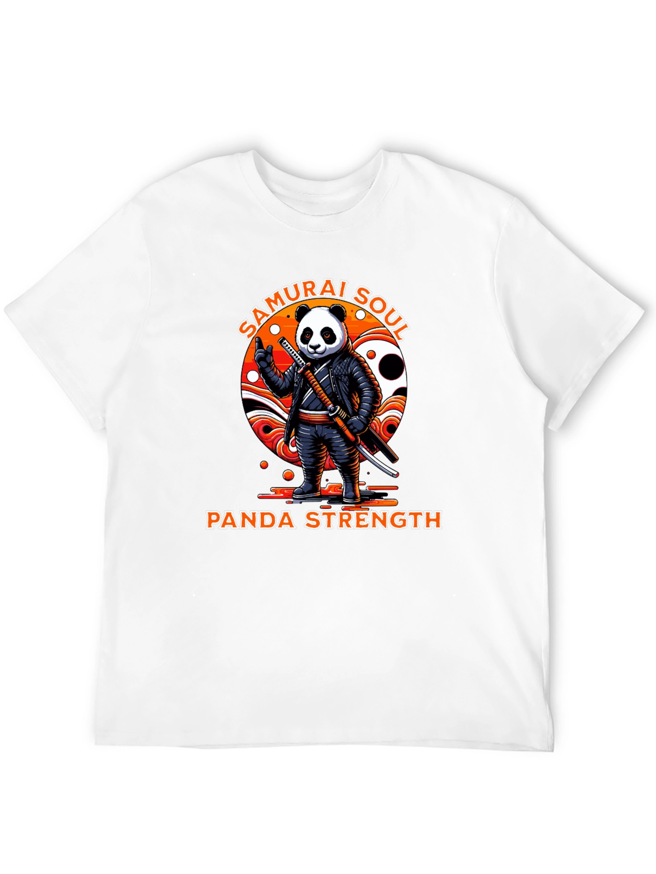 Samurai Panda Graphic Tee - Panda Strength