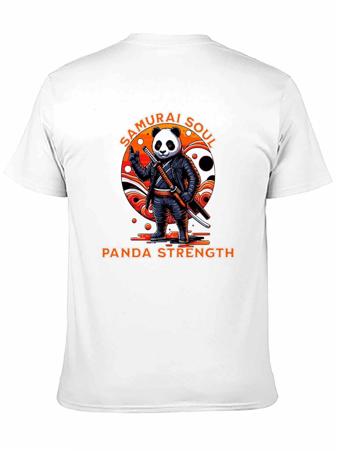 Samurai Panda Graphic Tee - Panda Strength
