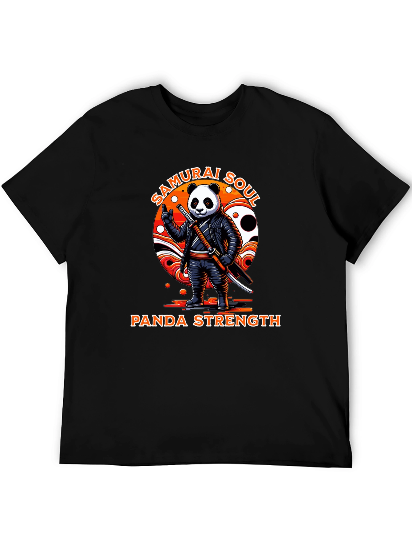 Samurai Panda Graphic Tee - Panda Strength