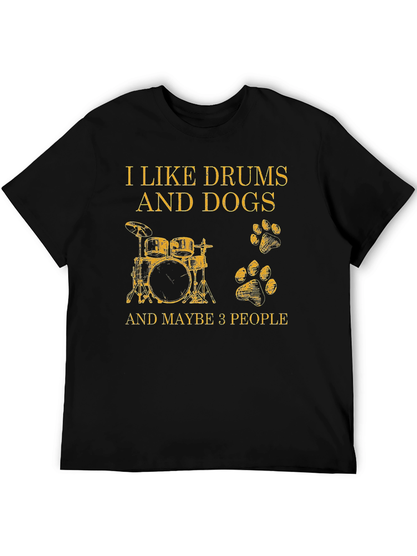 I Like Drums and Dogs T-Shirt