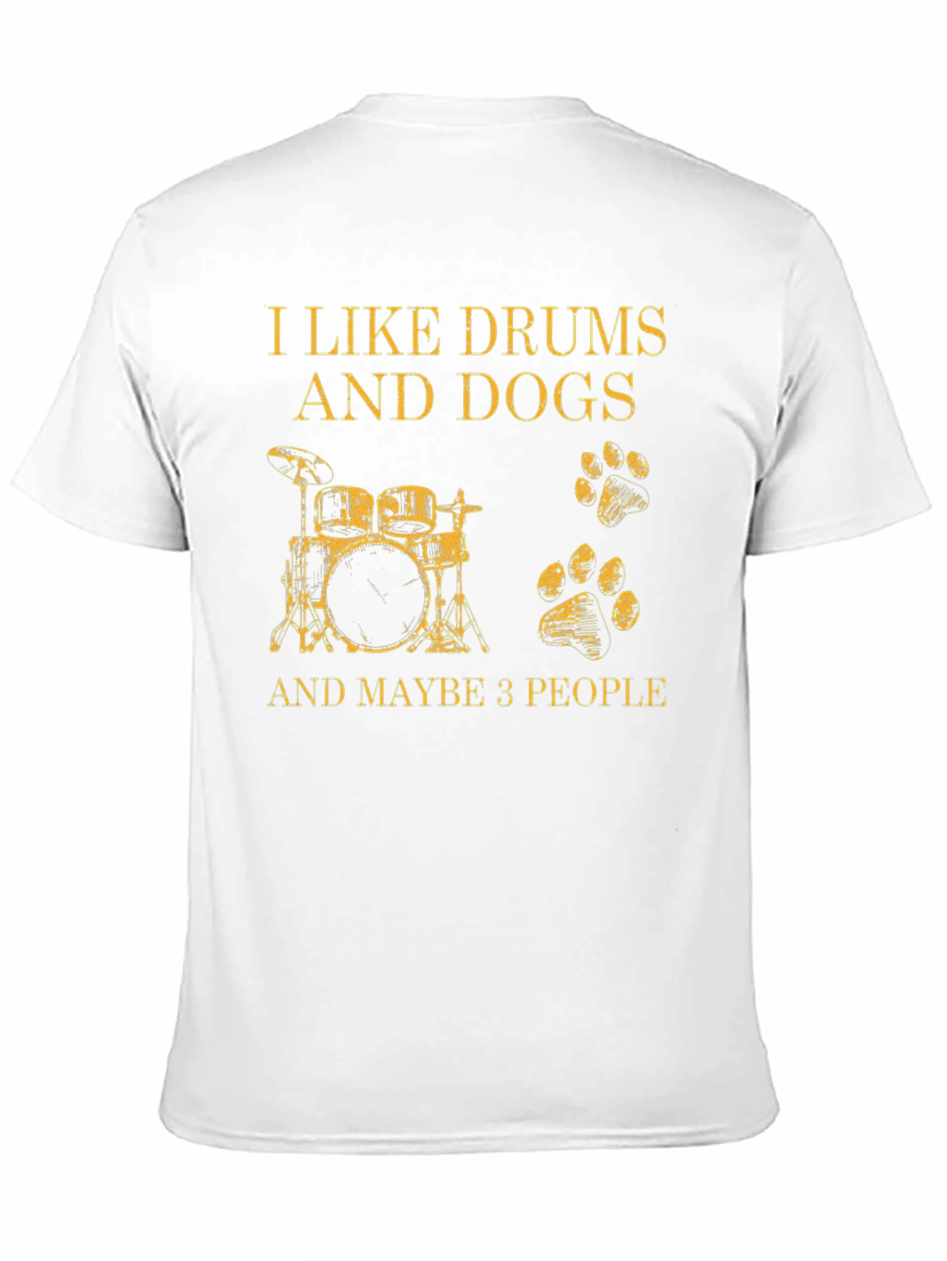 I Like Drums and Dogs T-Shirt