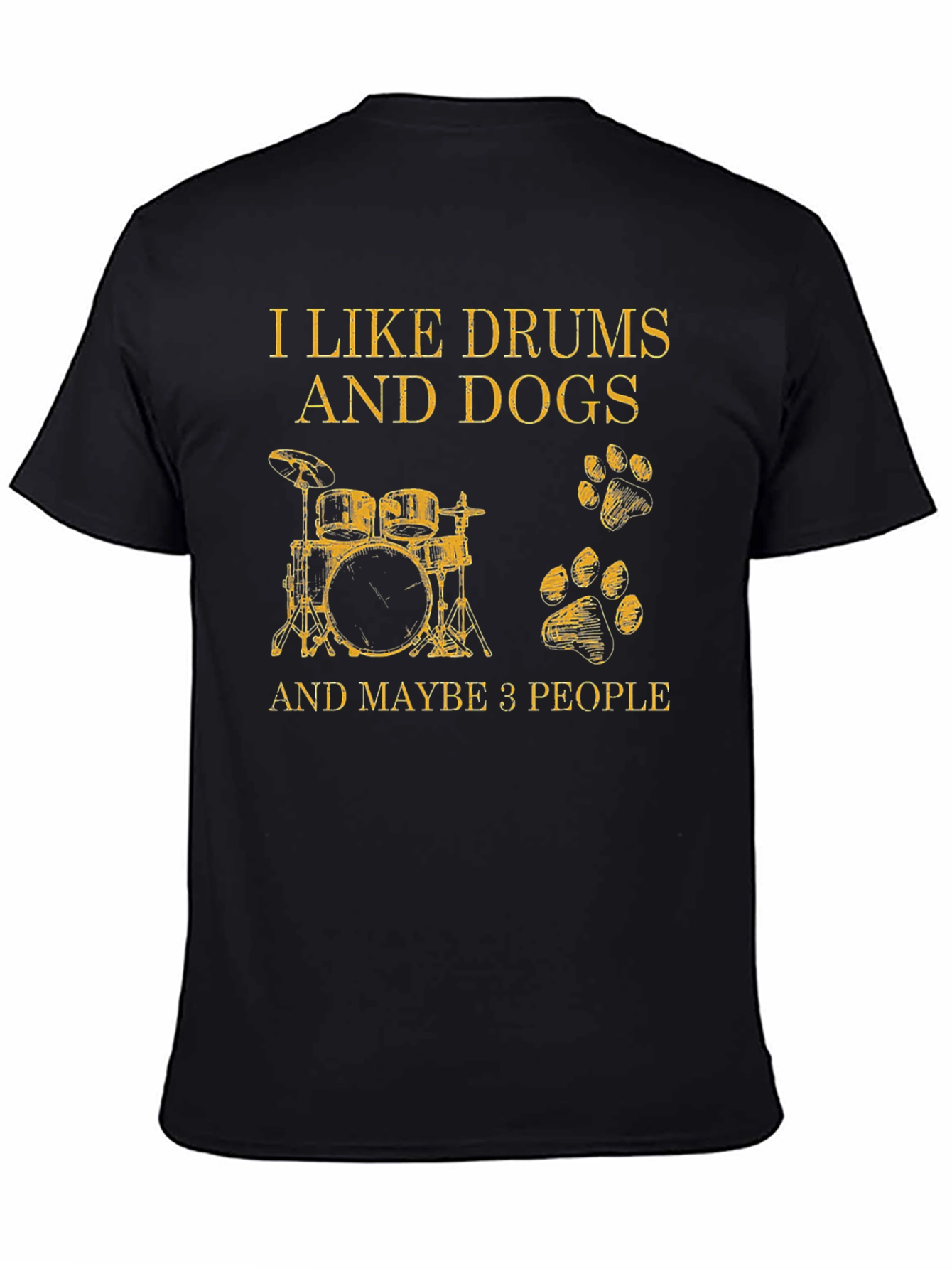 I Like Drums and Dogs T-Shirt