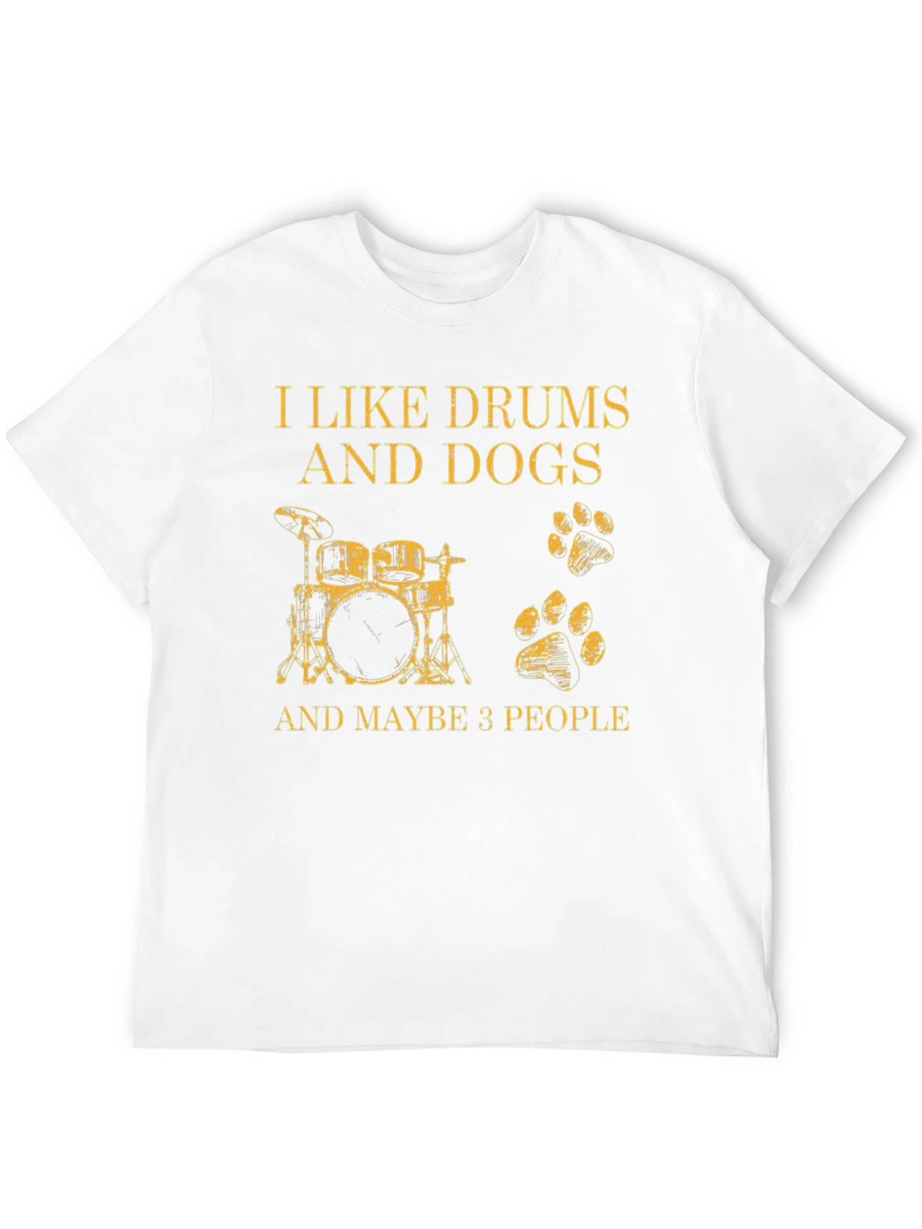 I Like Drums and Dogs T-Shirt
