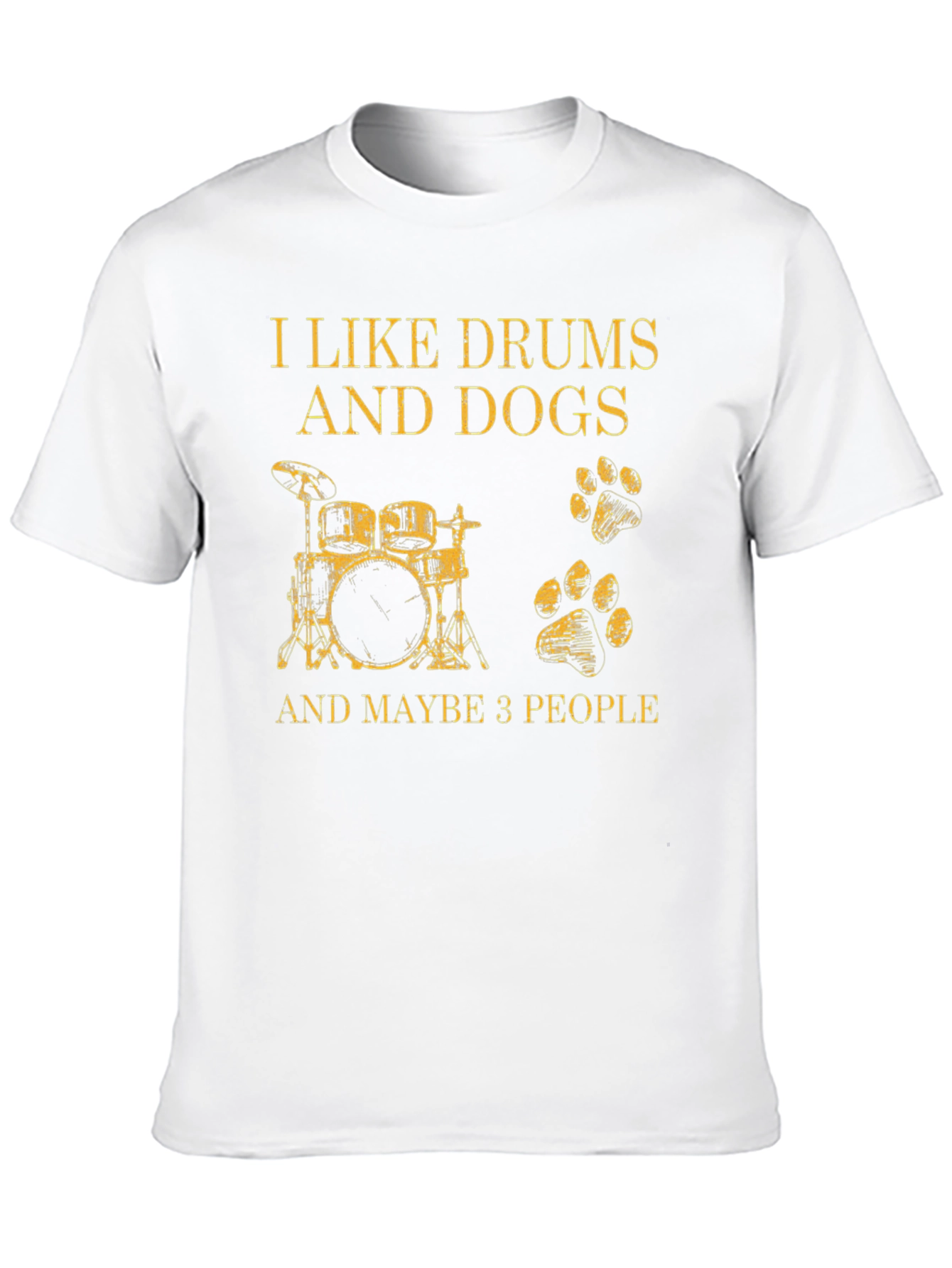 I Like Drums and Dogs T-Shirt