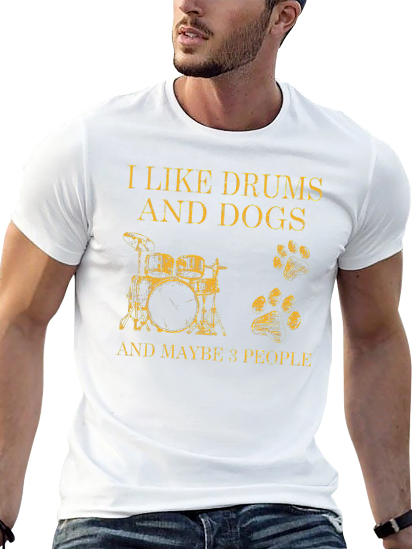 I Like Drums and Dogs T-Shirt