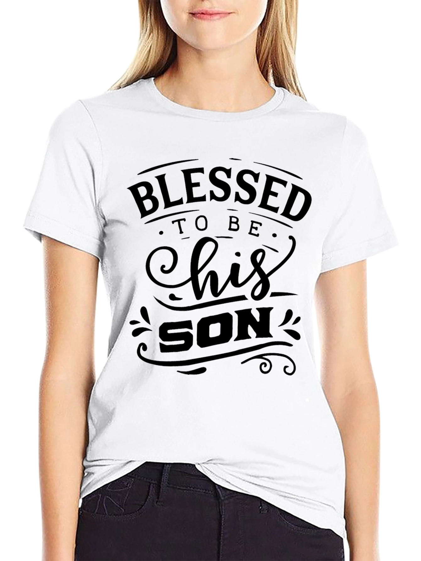 Blessed To Be His Son Graphic Tee