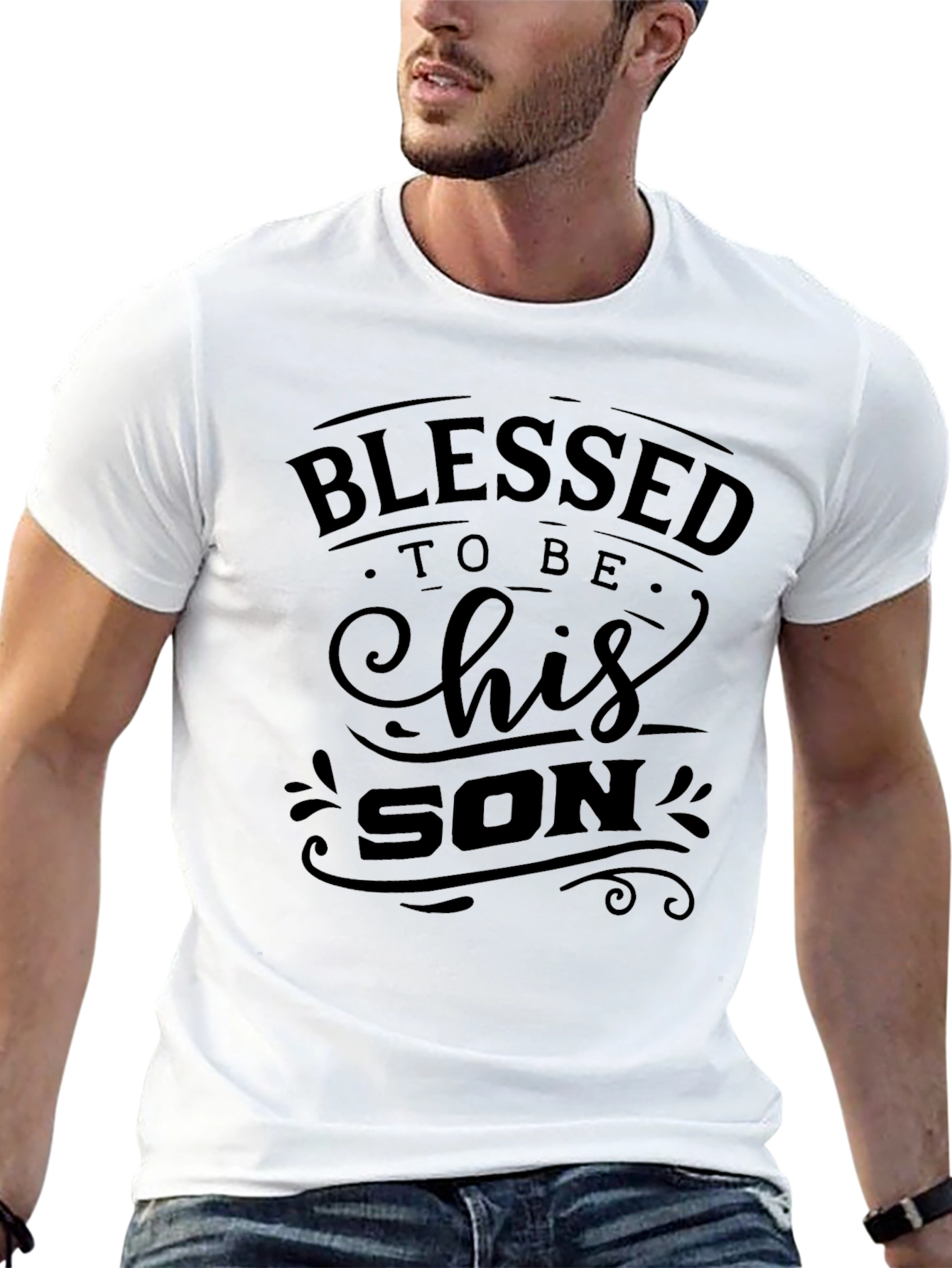 Blessed To Be His Son Graphic Tee