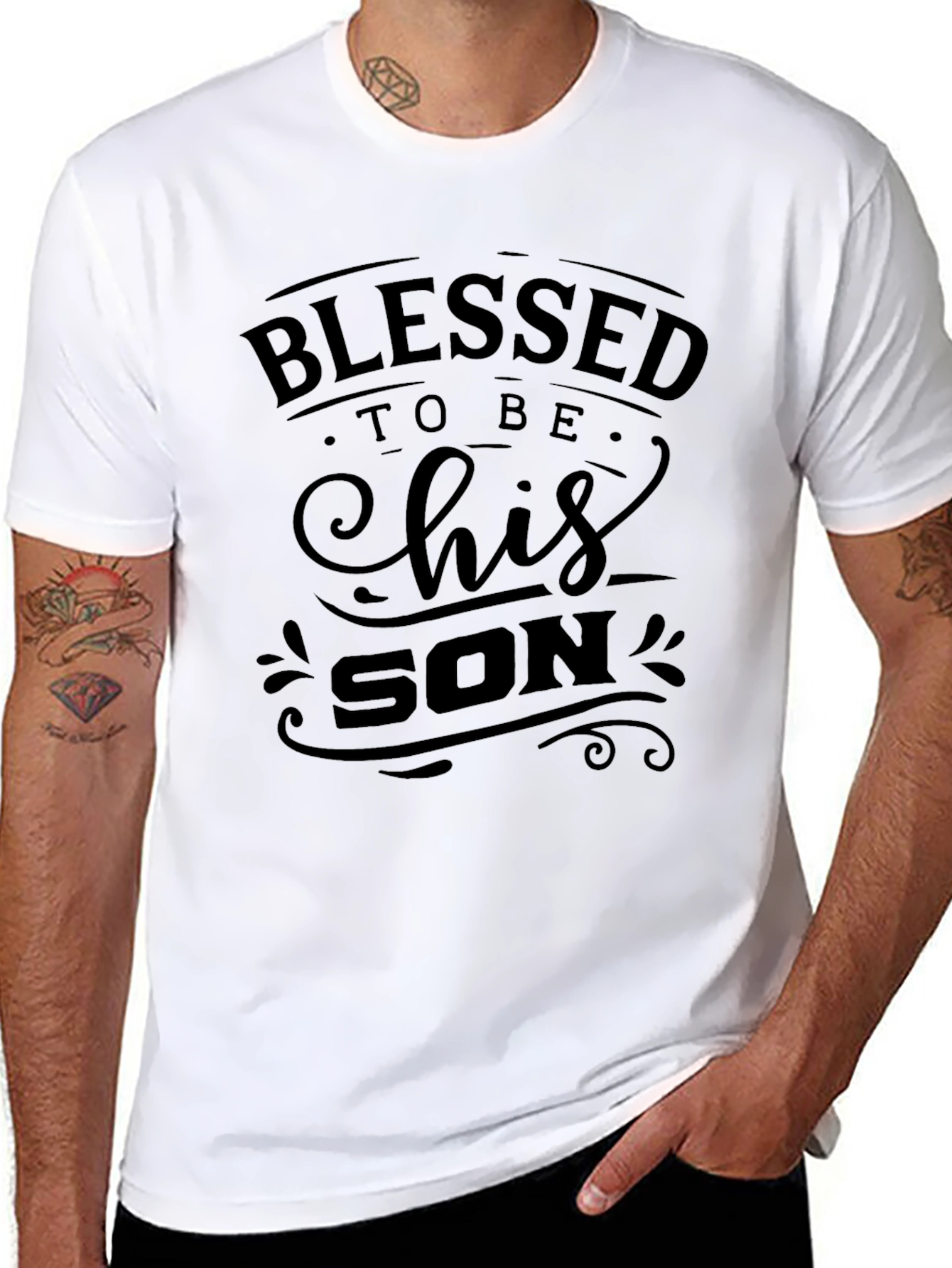 Blessed To Be His Son Graphic Tee