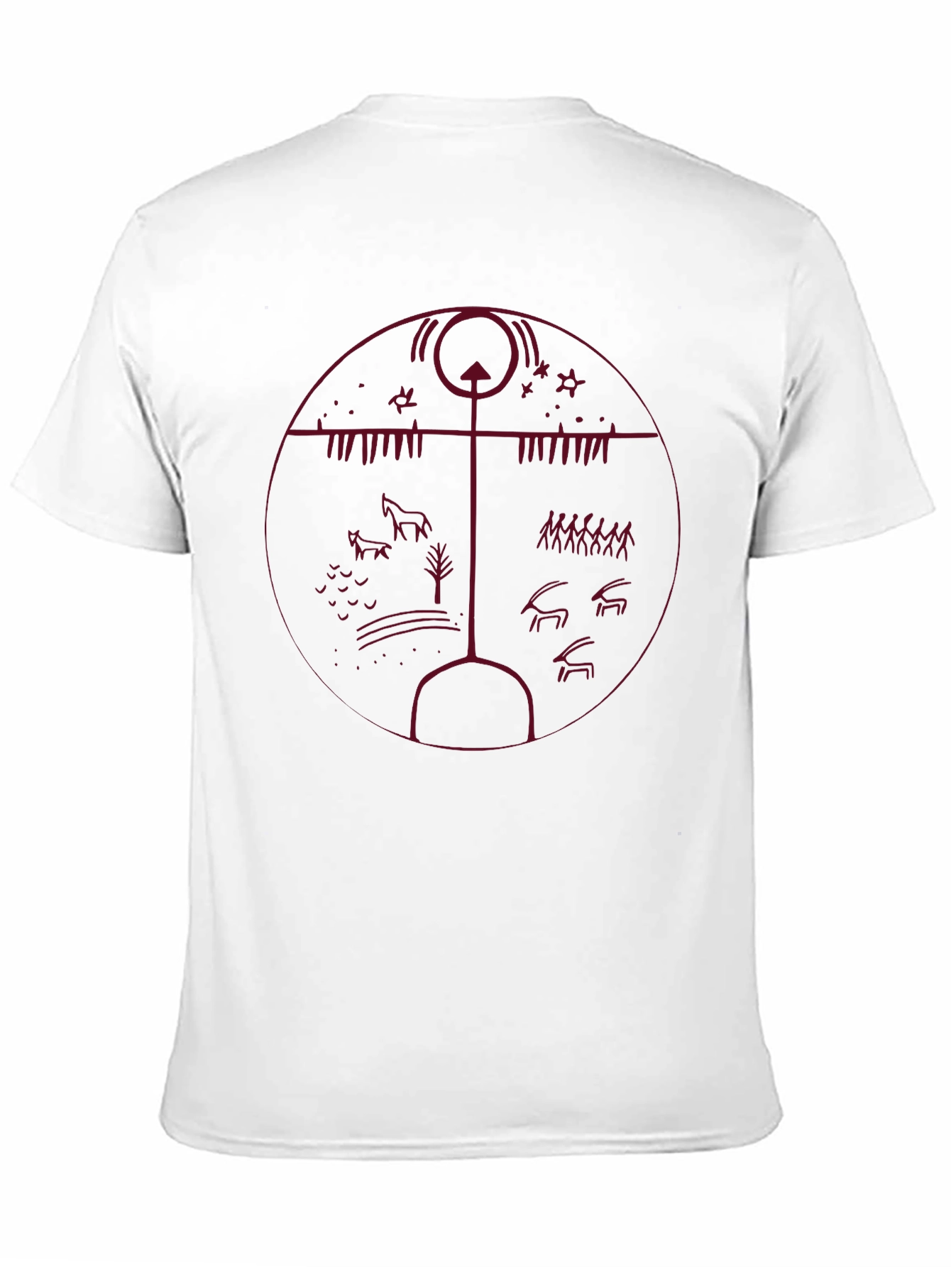 Mystic Rune Graphic Tee - Dark