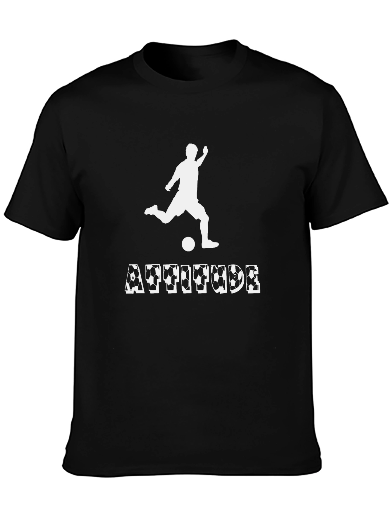 Attitude Soccer Graphic Tee
