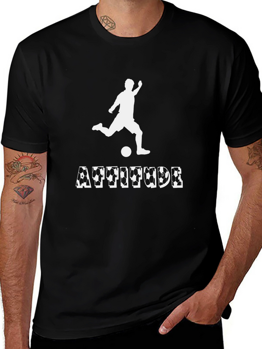 Attitude Soccer Graphic Tee