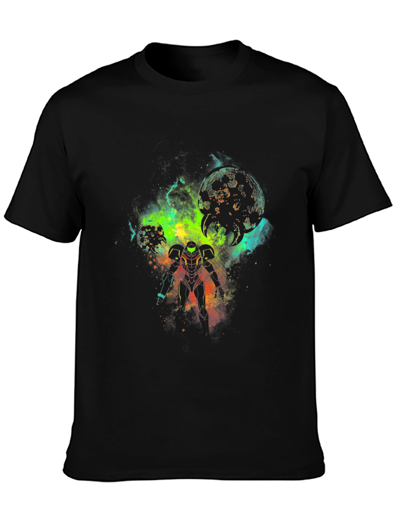 Metroid Inspired Graphic T-Shirt