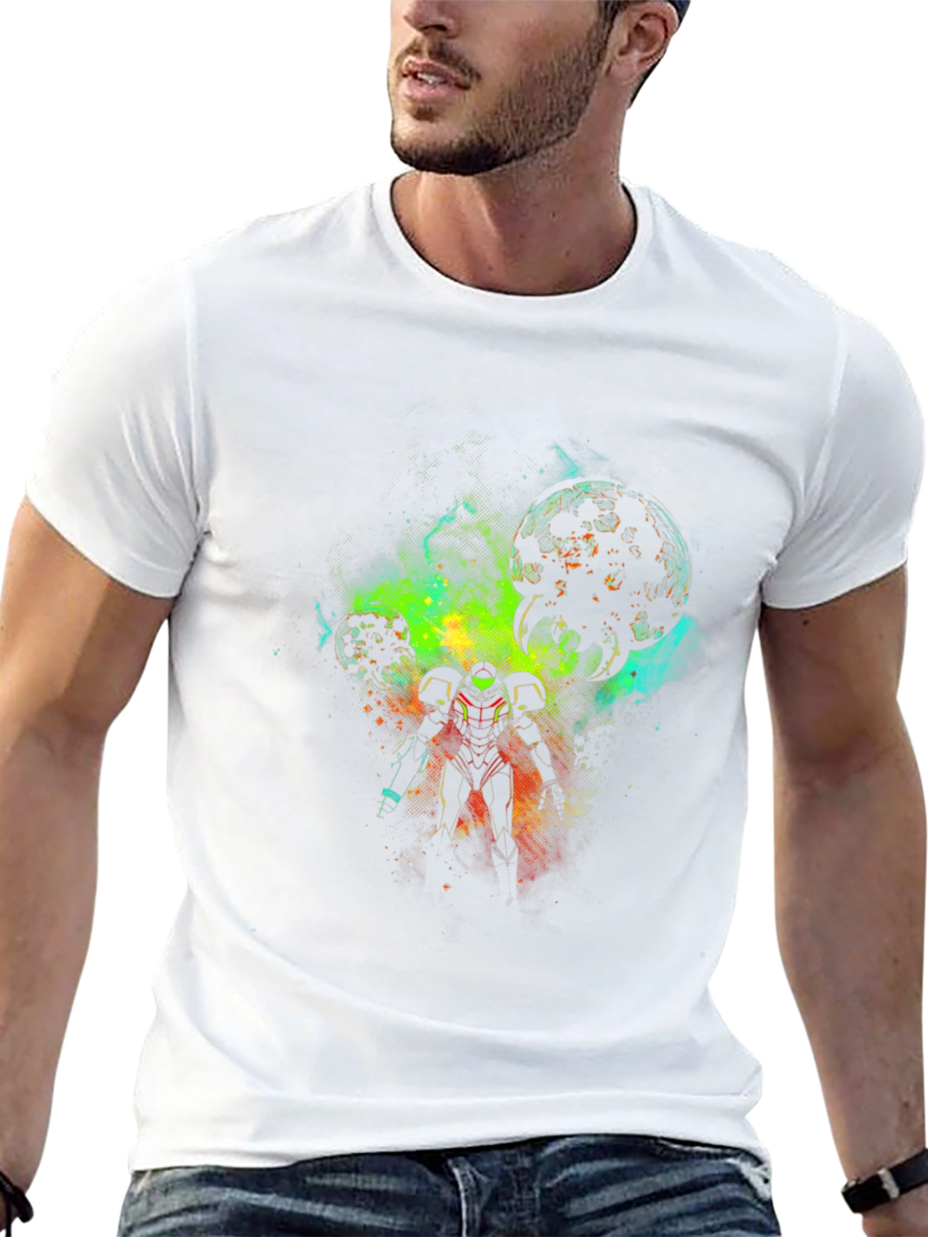 Metroid Inspired Graphic T-Shirt