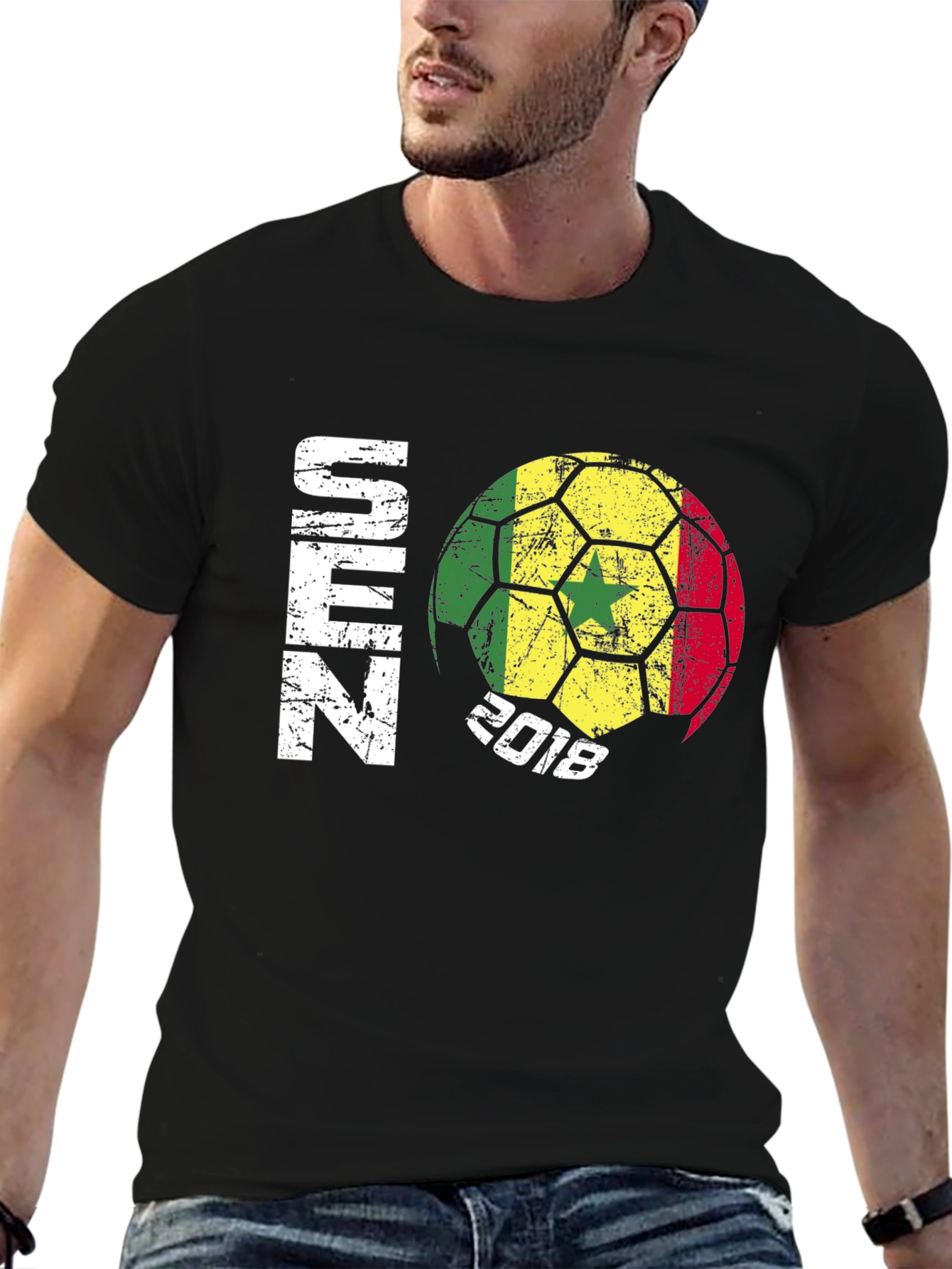 Senegal Soccer Ball 2018 T-Shirt