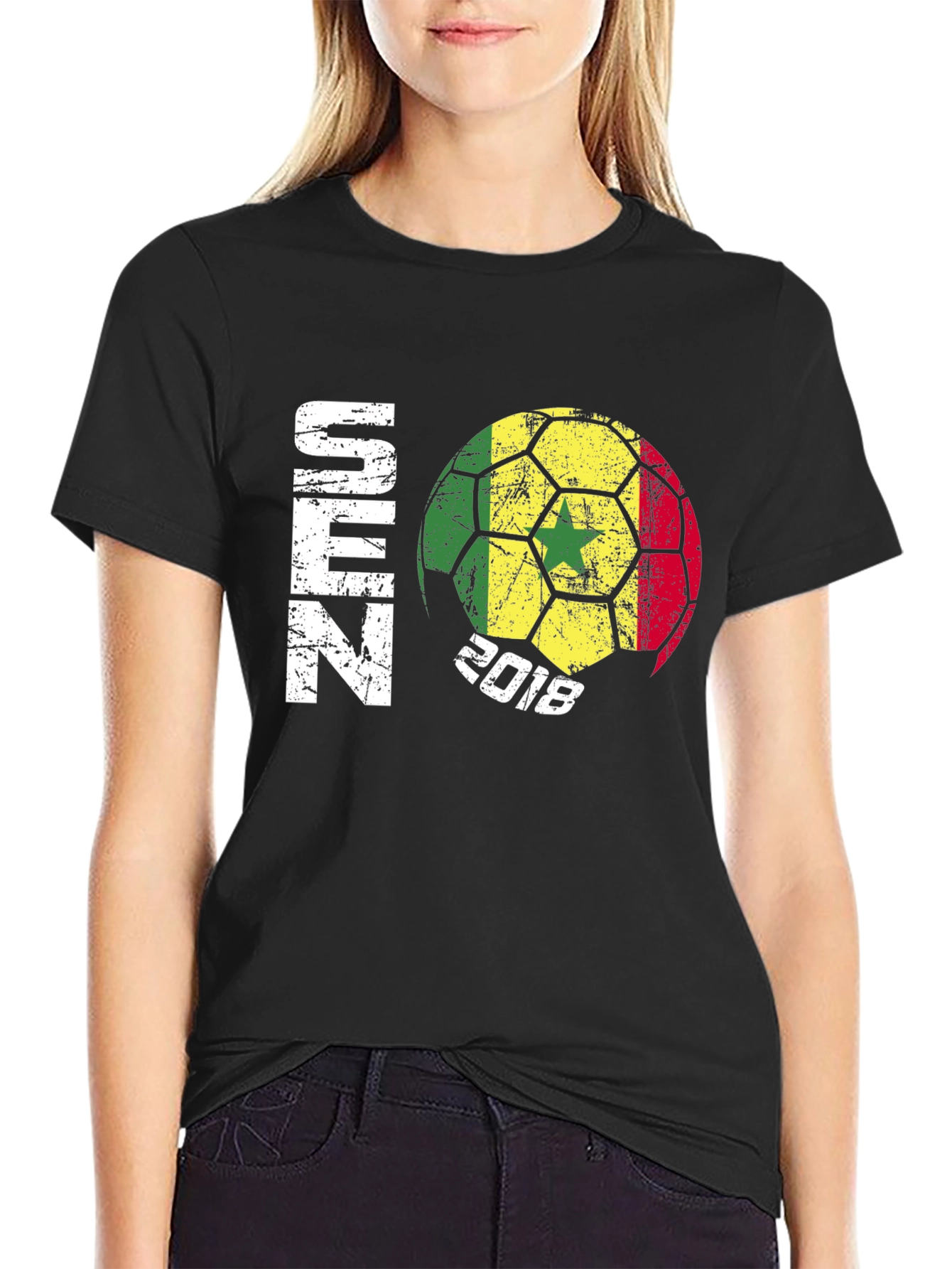 Senegal Soccer Ball 2018 T-Shirt