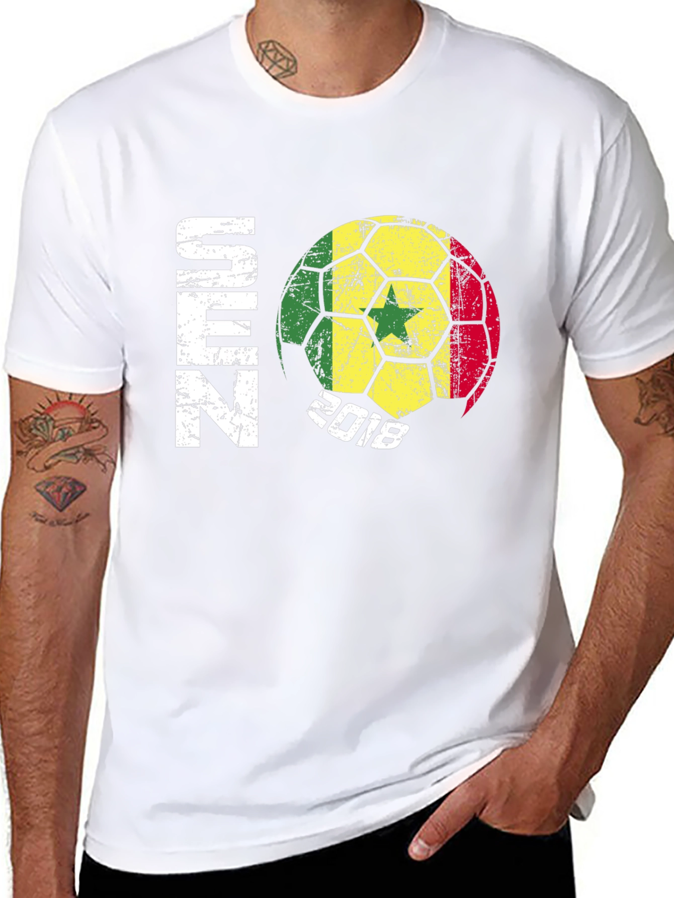 Senegal Soccer Ball 2018 T-Shirt