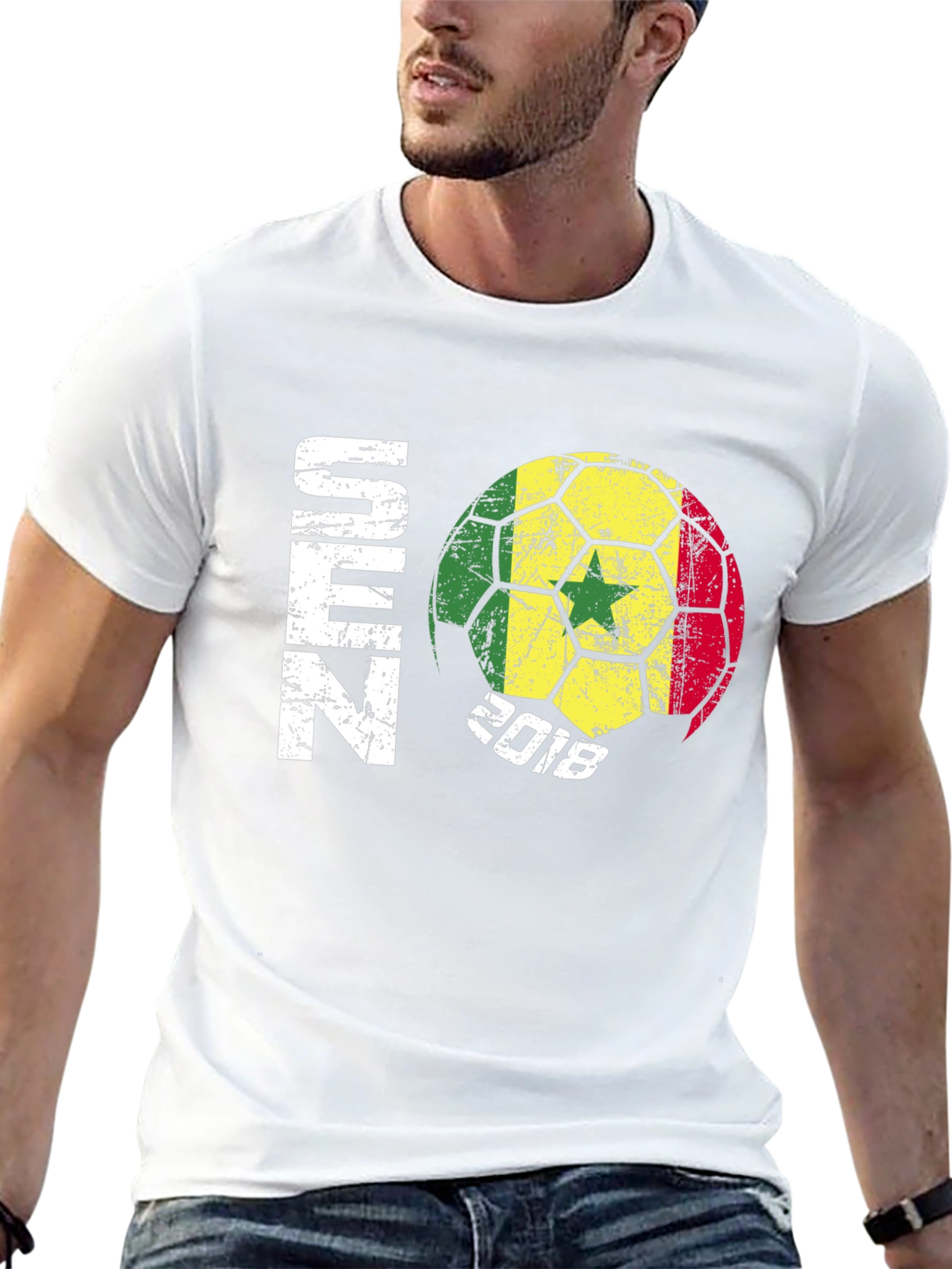 Senegal Soccer Ball 2018 T-Shirt