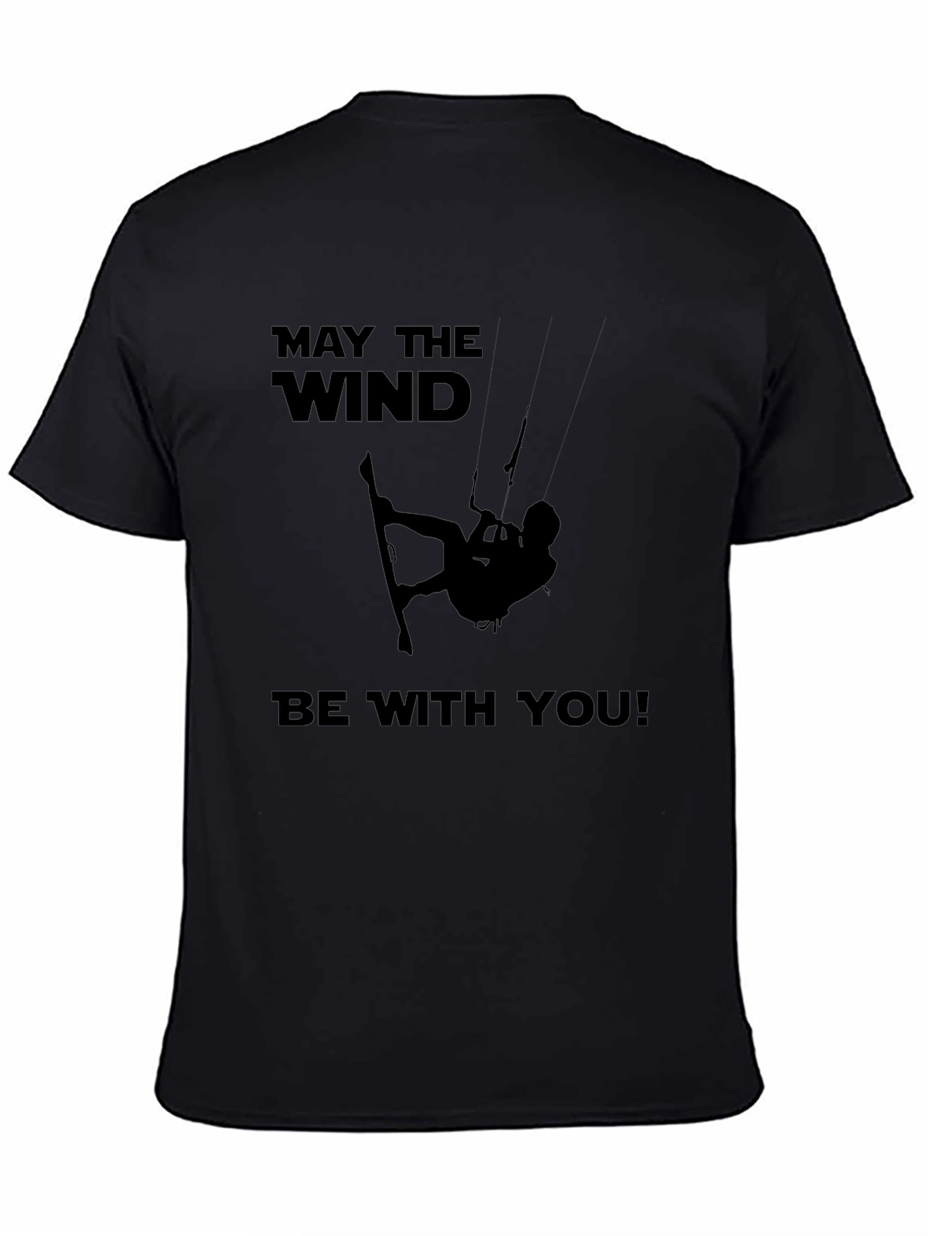 May The Wind Be With You Kitesurfing T-Shirt